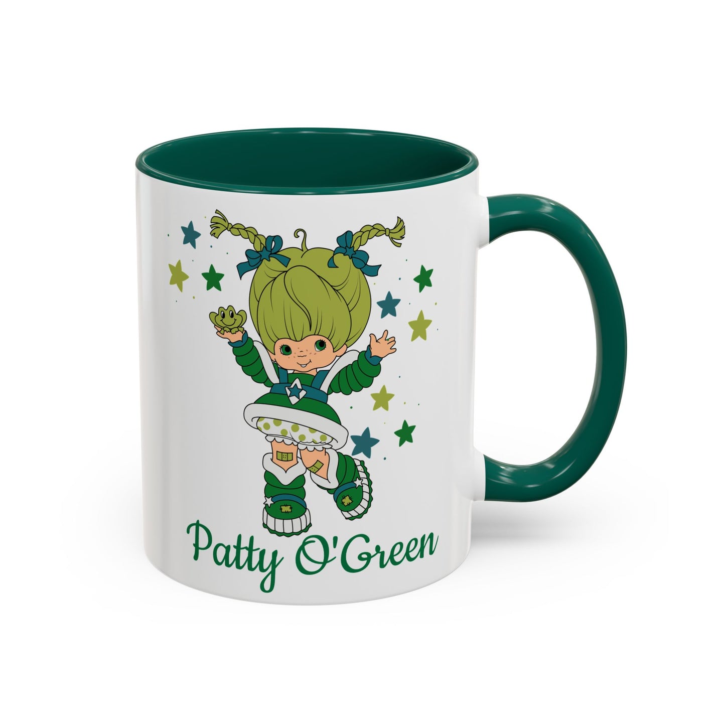 Rainbow Brite Color Kids Ceramic Mug - Patty OGreen, 11oz/15oz