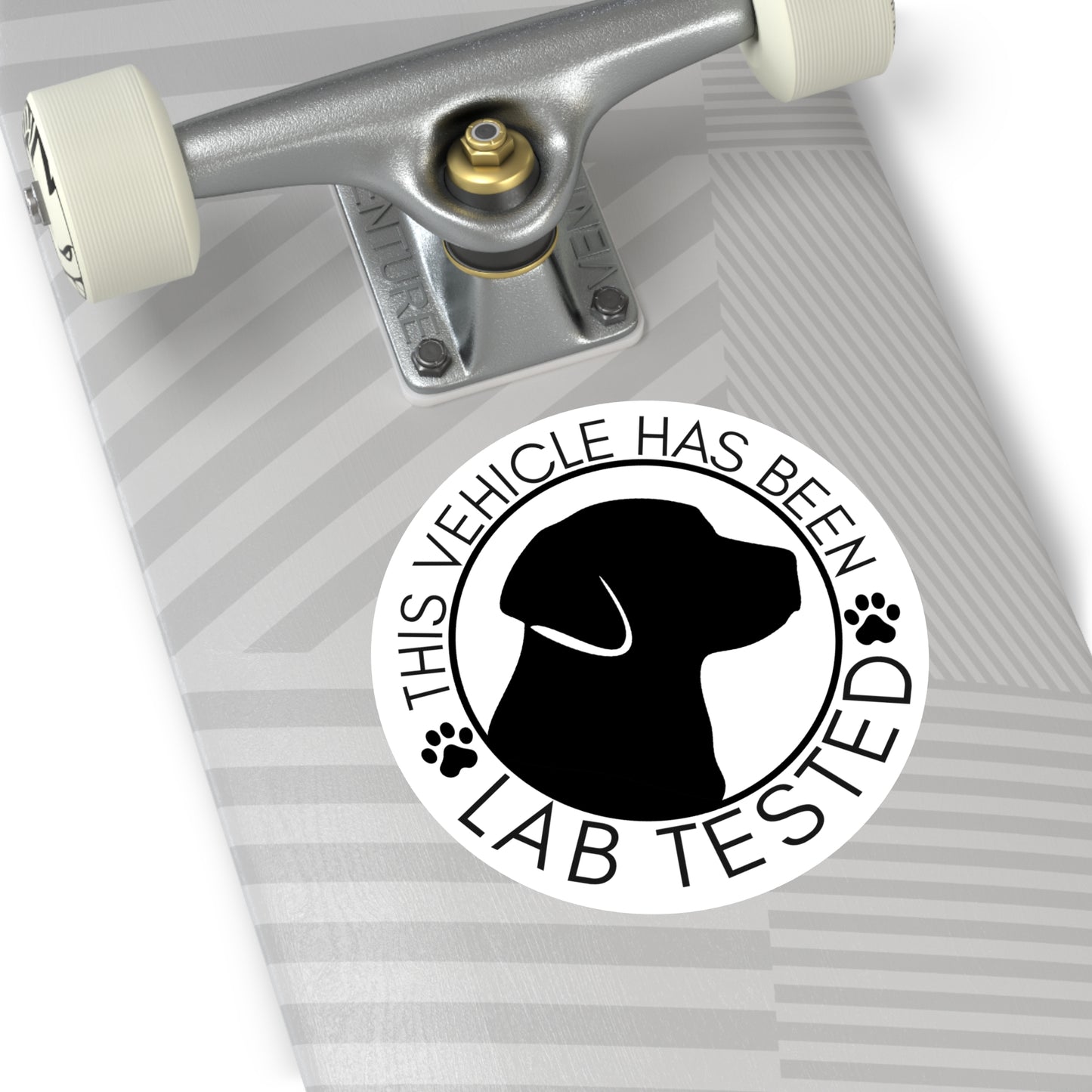 Lab Tested Vinyl Stickers - Car Decal