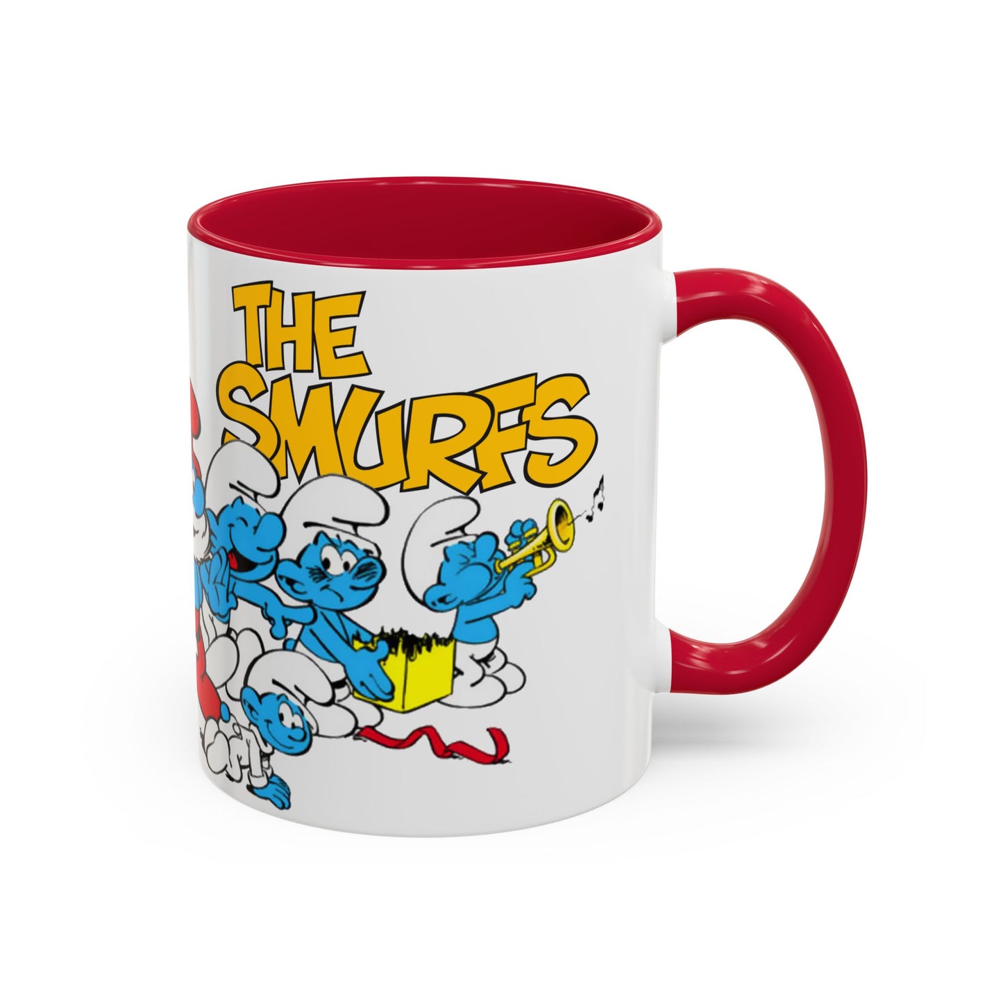 Smurfs-Inspired Colorful Coffee Mug, 11oz / 15oz