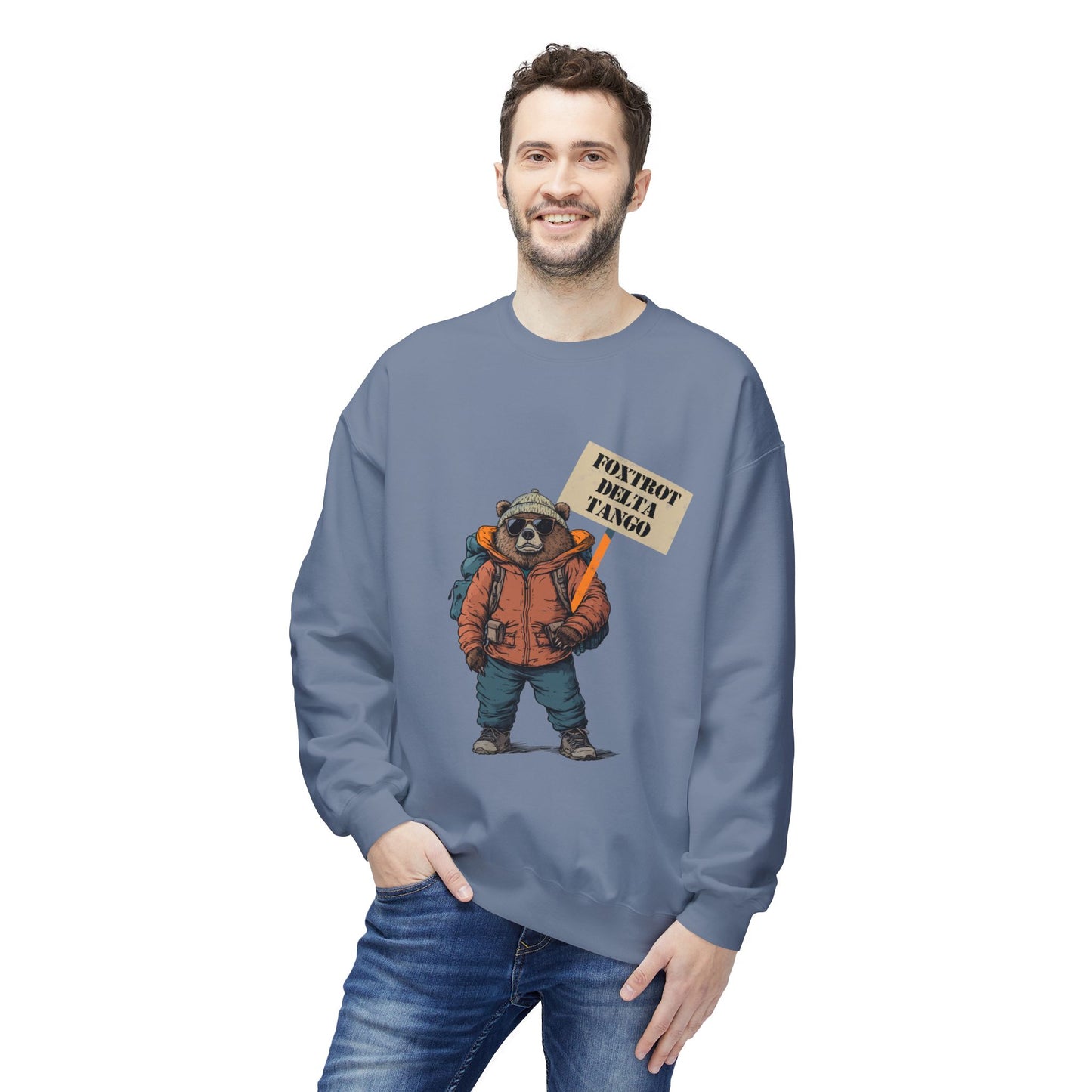 Unisex Sweatshirt - Protest Parks Bear