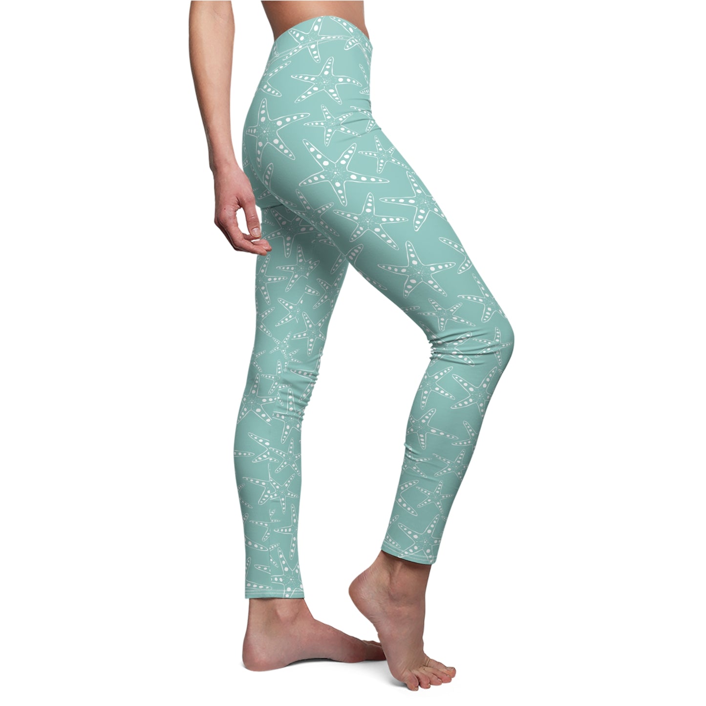Summer Starfish Women’s Print Leggings