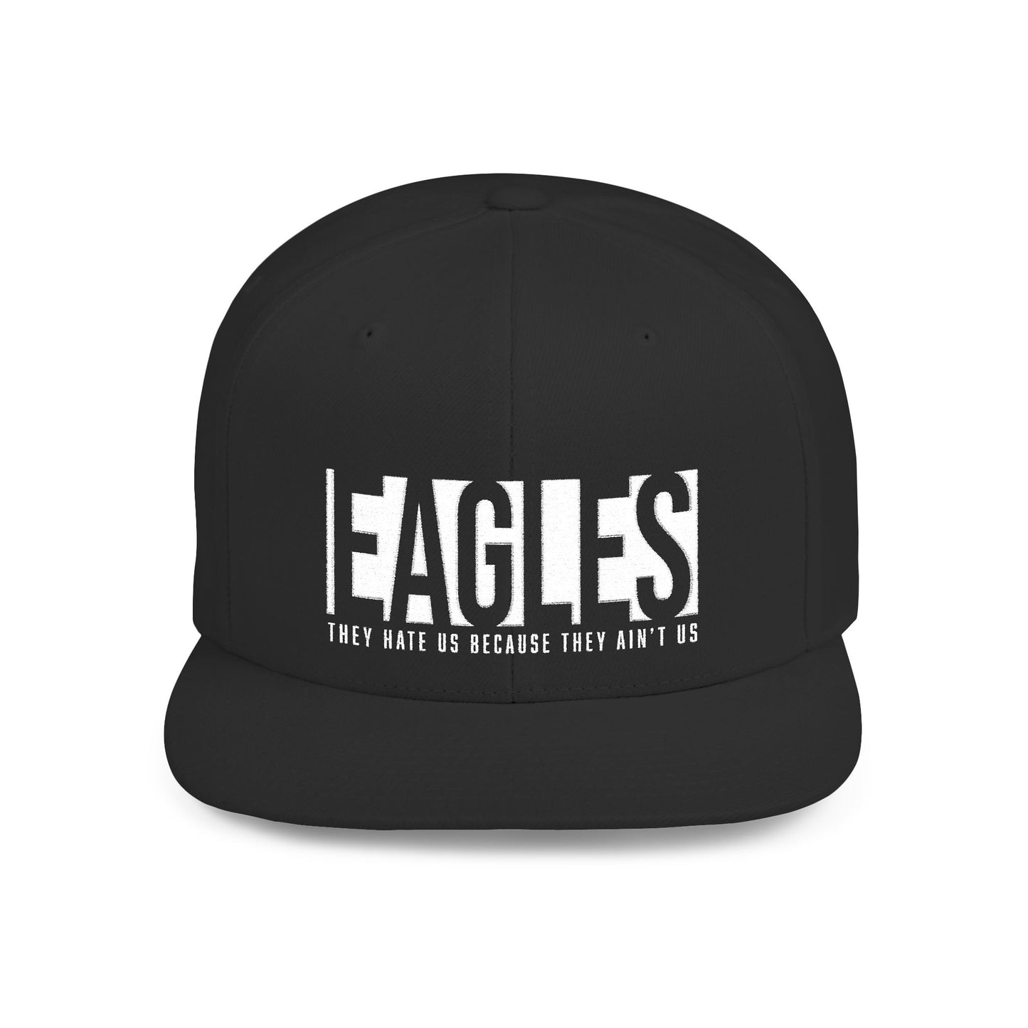 SnapBack Embroidered Hat - ‘They Hate Us Because They Ain’t Us’