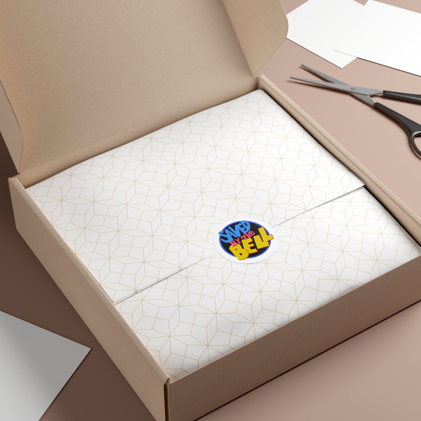 Saved By the Bell Round Vinyl Sticker