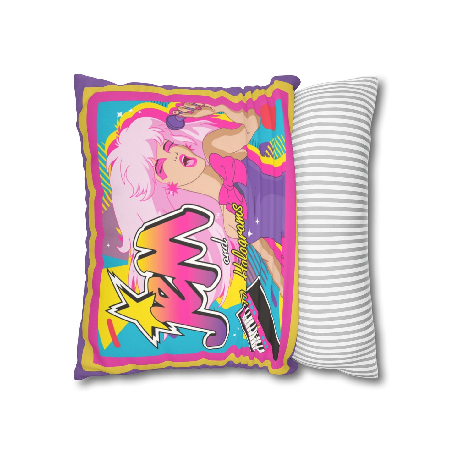 Jem and the Holograms Cushion Cover