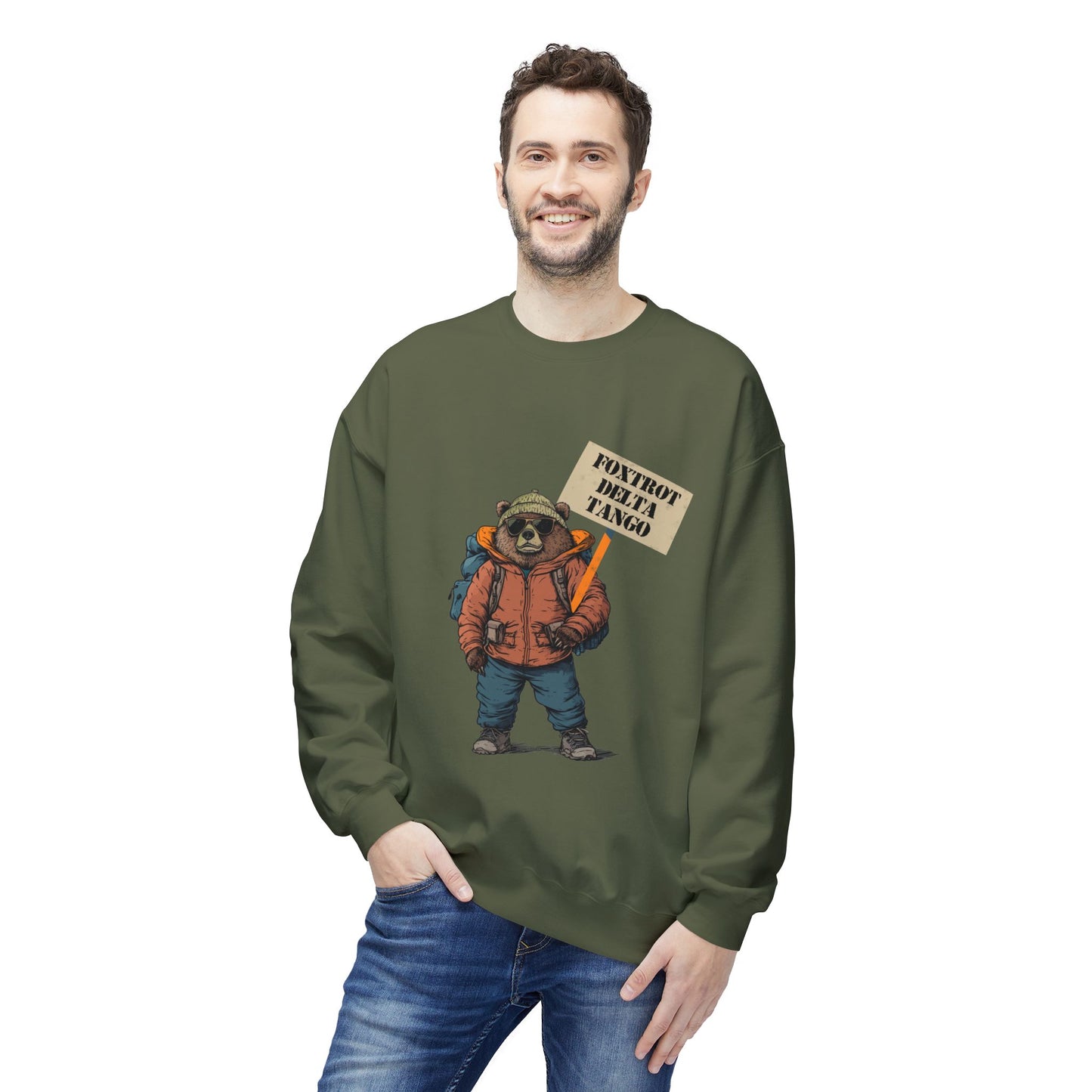 Unisex Sweatshirt - Protest Parks Bear