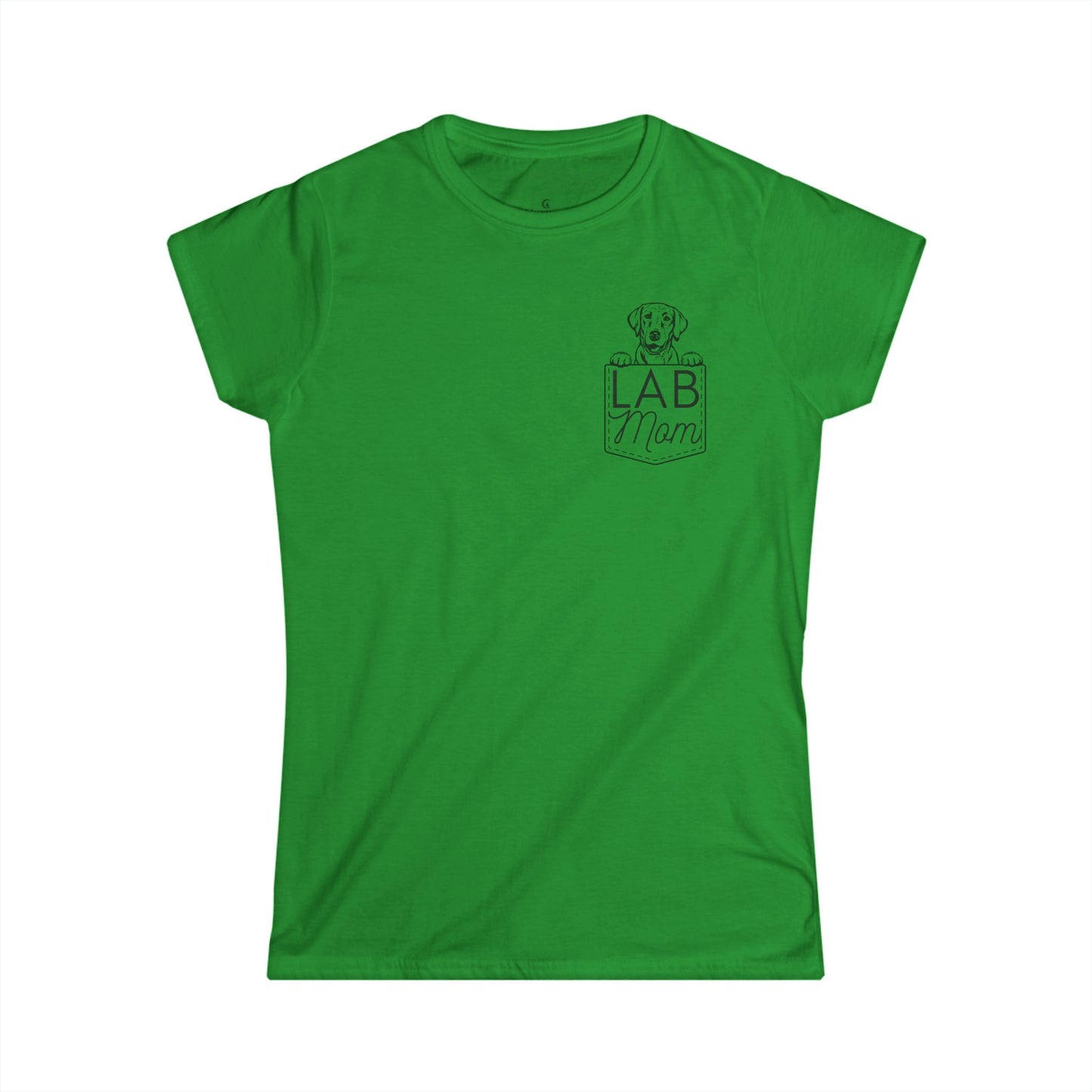 Lab Mom Faux Pocket Tee