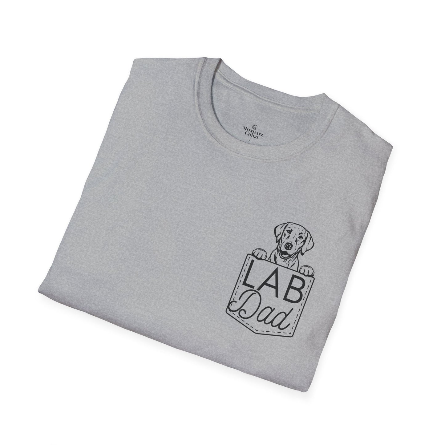 Lab Dad Faux Pocket T-Shirt