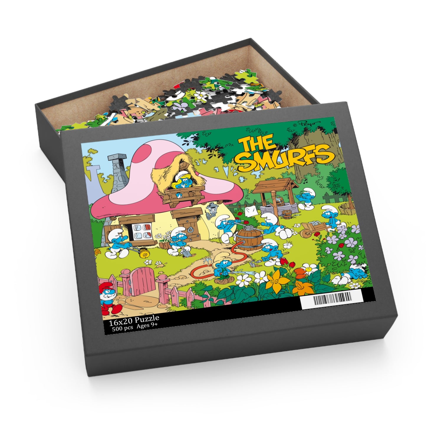 Smurfs Puzzle (500 piece, 20in x 14in)