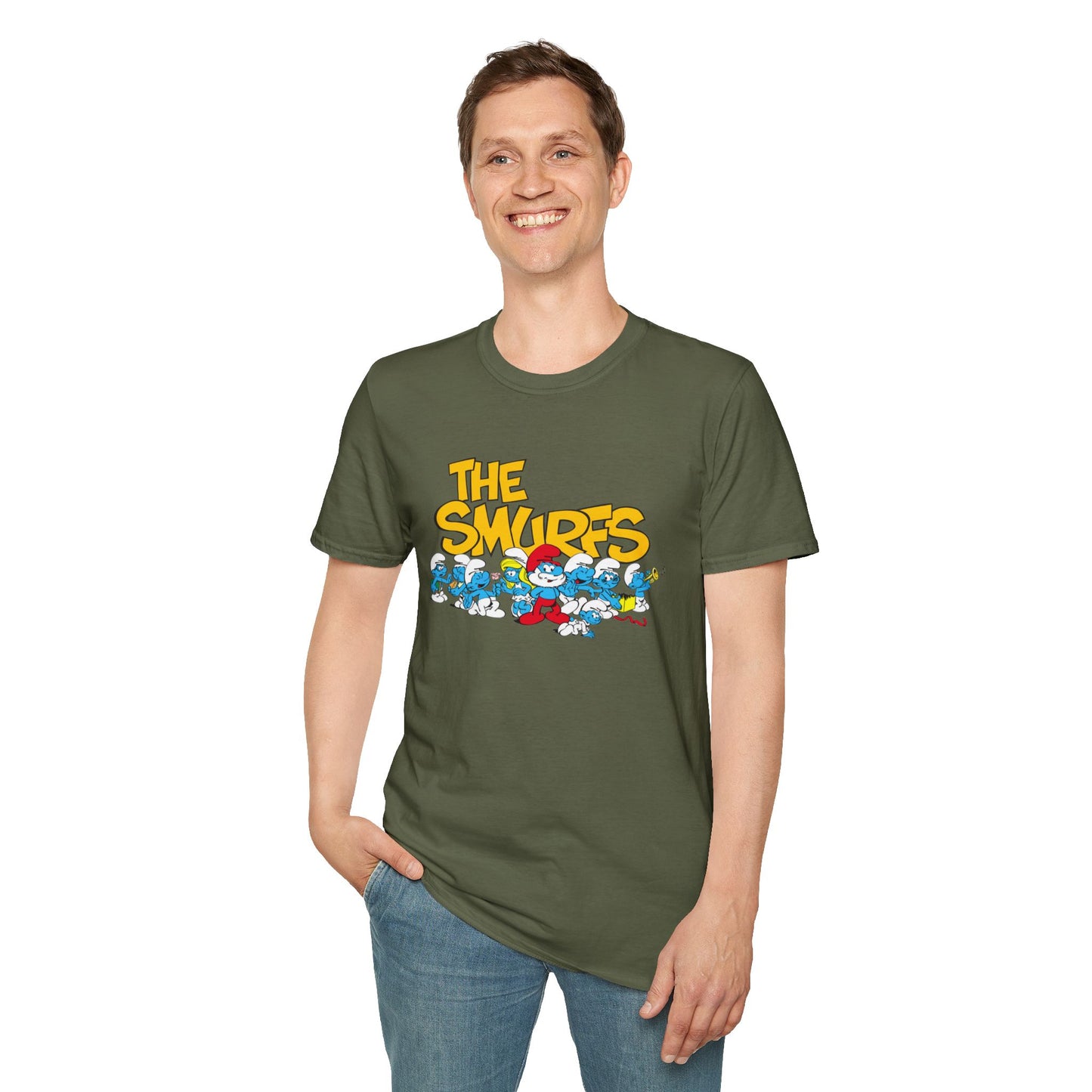 The Smurfs Characters Unisex Graphic Tee