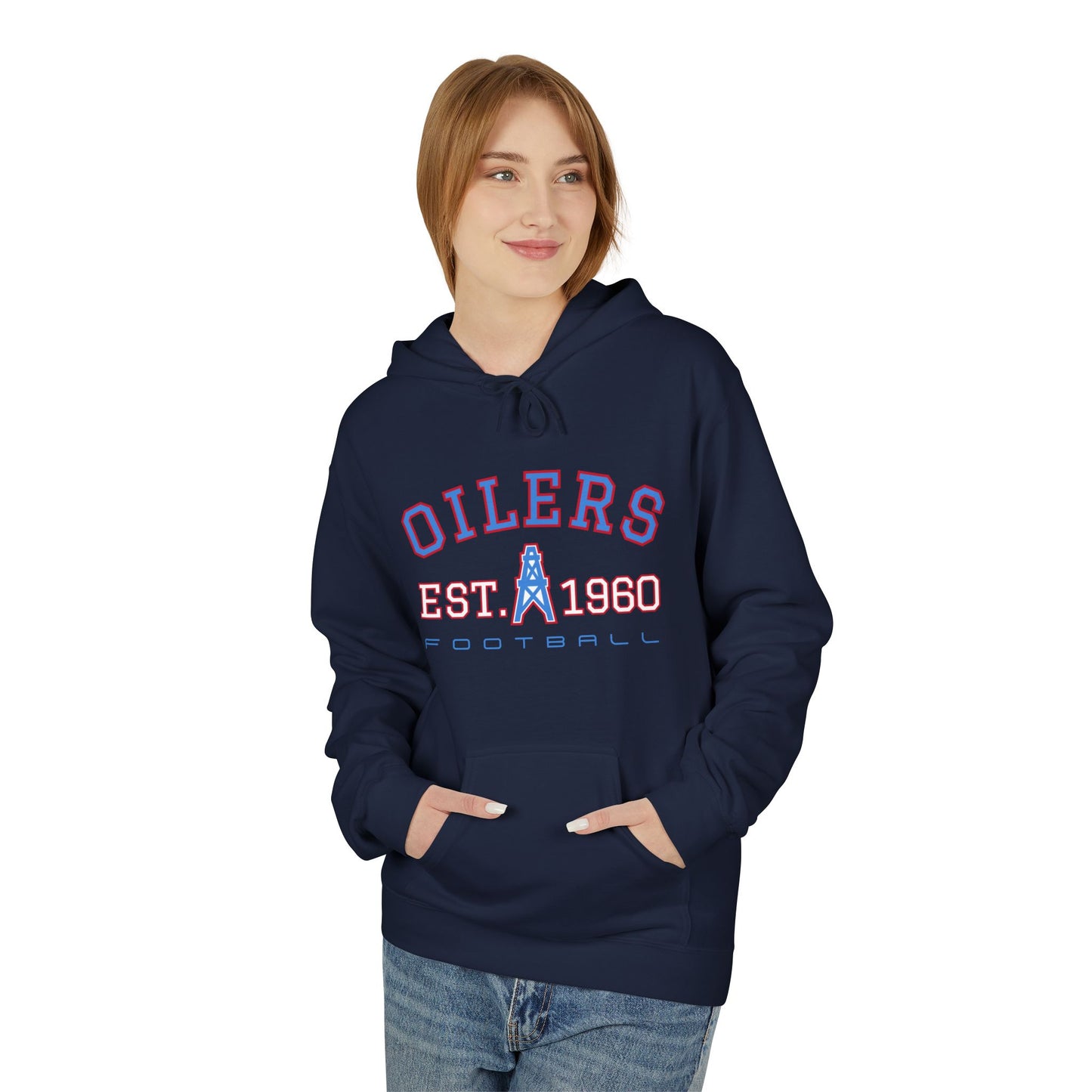 IMPROVED! Houston Oilers 'Est 1960' Unisex Hoodie