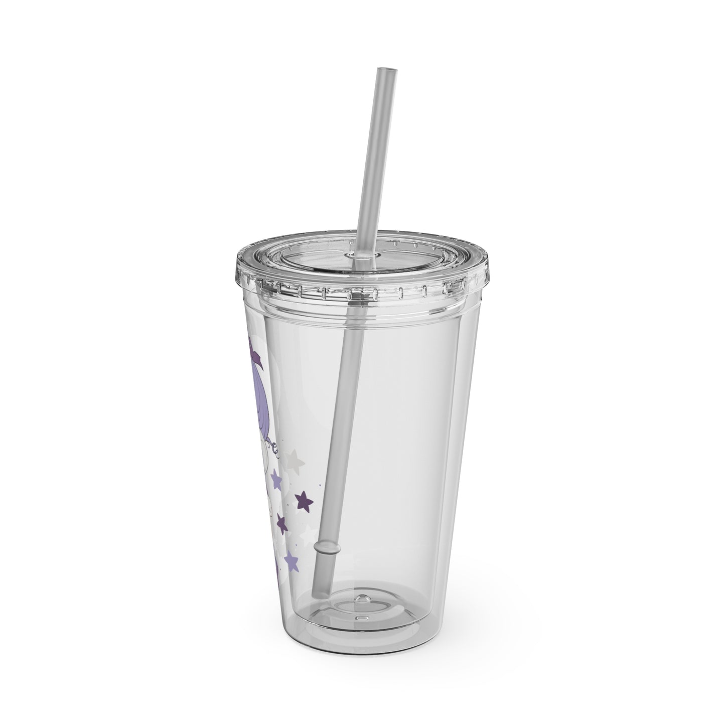 Rainbow Brite 16oz Acrylic Tumbler featuring Shy Violet