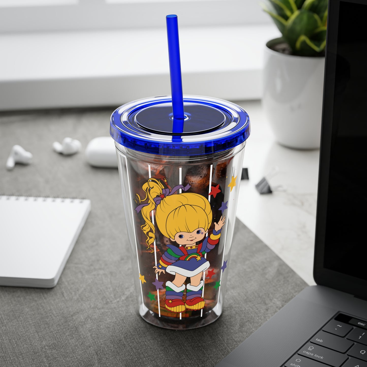 Rainbow Brite 16oz Acrylic Tumbler