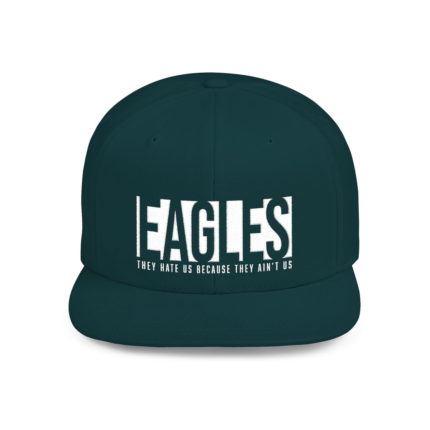 SnapBack Embroidered Hat - ‘They Hate Us Because They Ain’t Us’