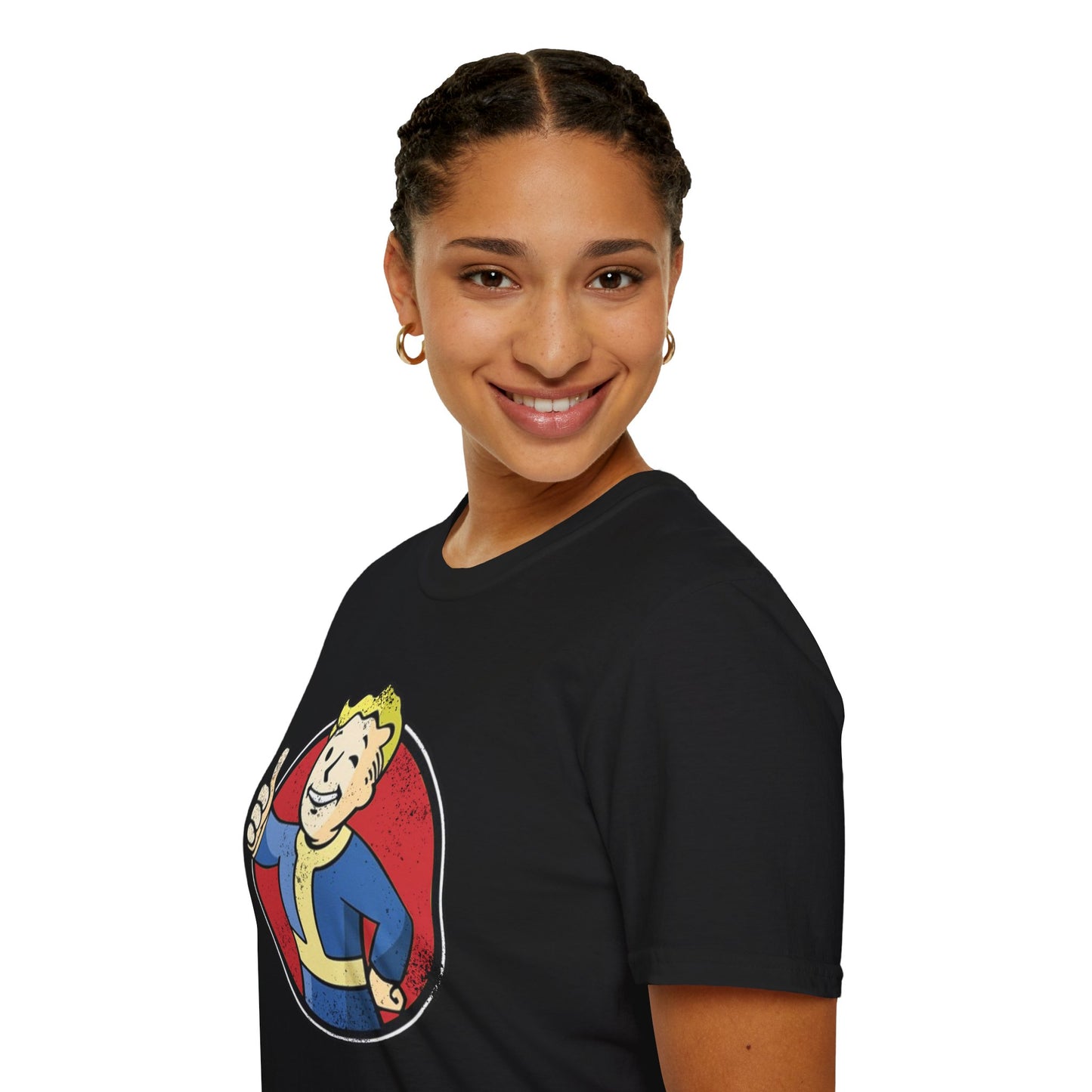 Fallout Distressed Vault Boy Unisex T-Shirt - up to 5X