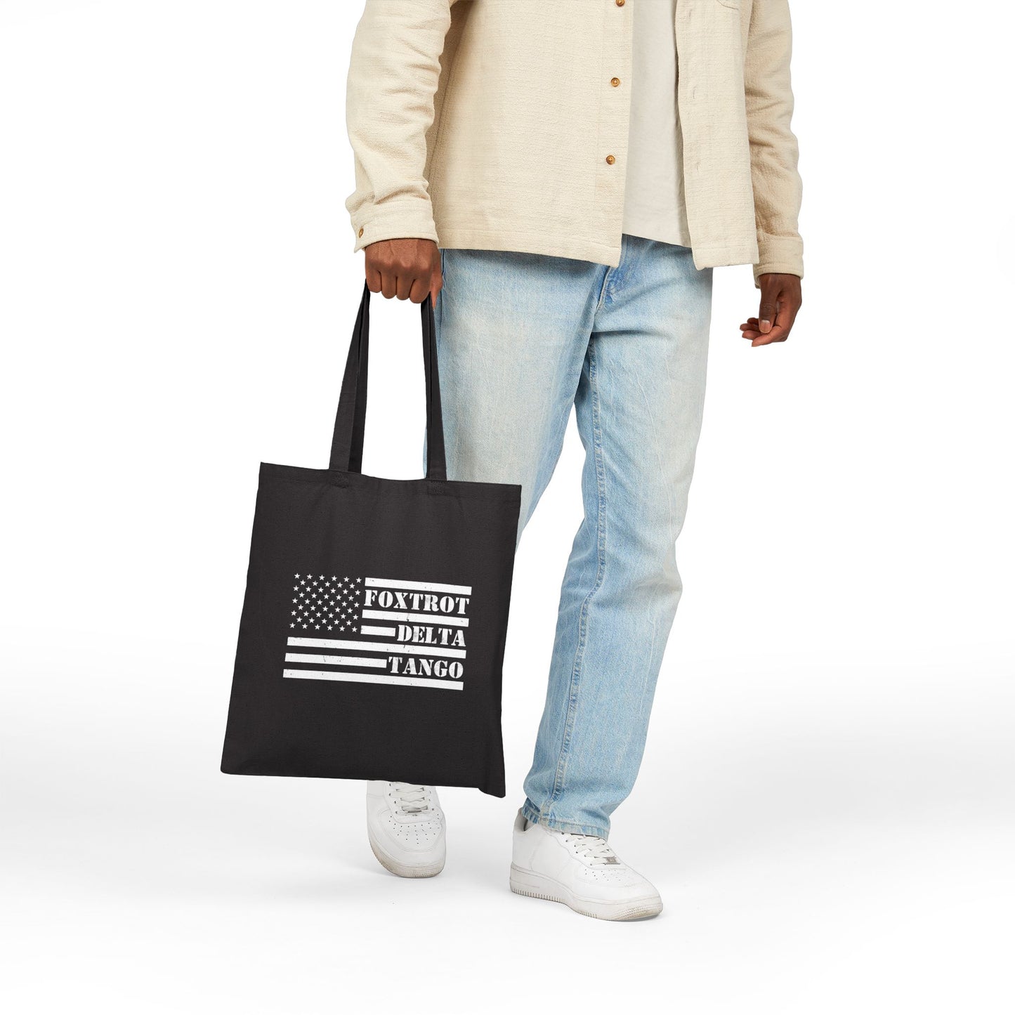 Canvas Tote - FOXTROT-DELTA-TANGO