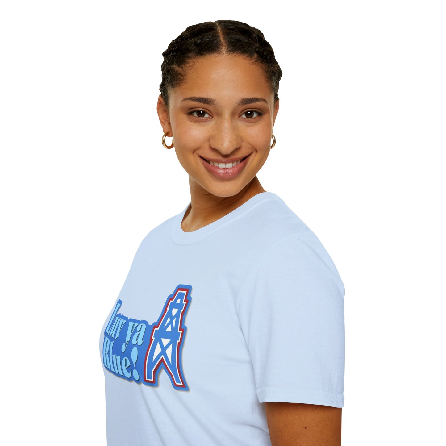 Houston Oilers “Luv Ya Blue” Unisex T-Shirt | Up to 5X