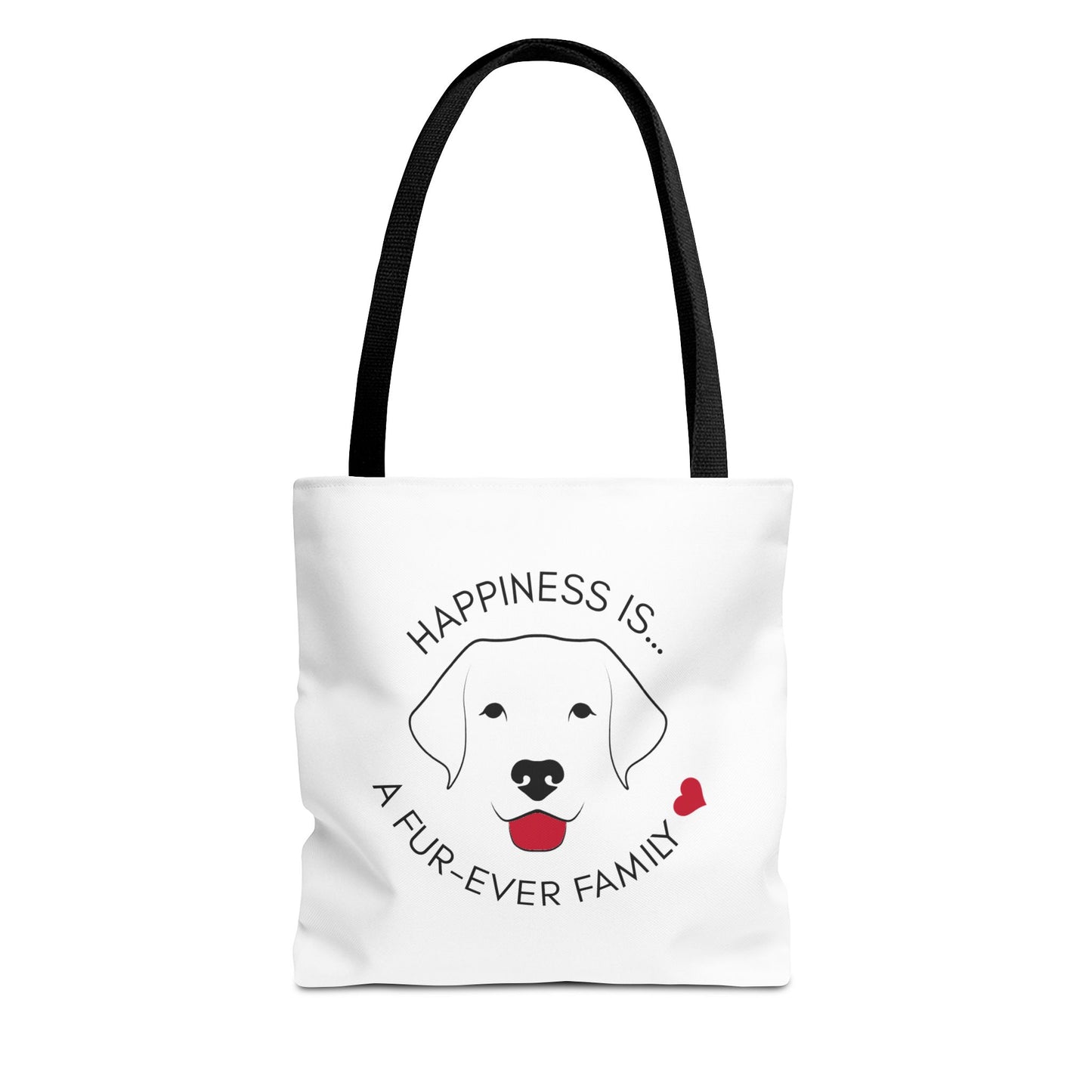 Happiness Is... A Fur-Ever Family Tote Bag