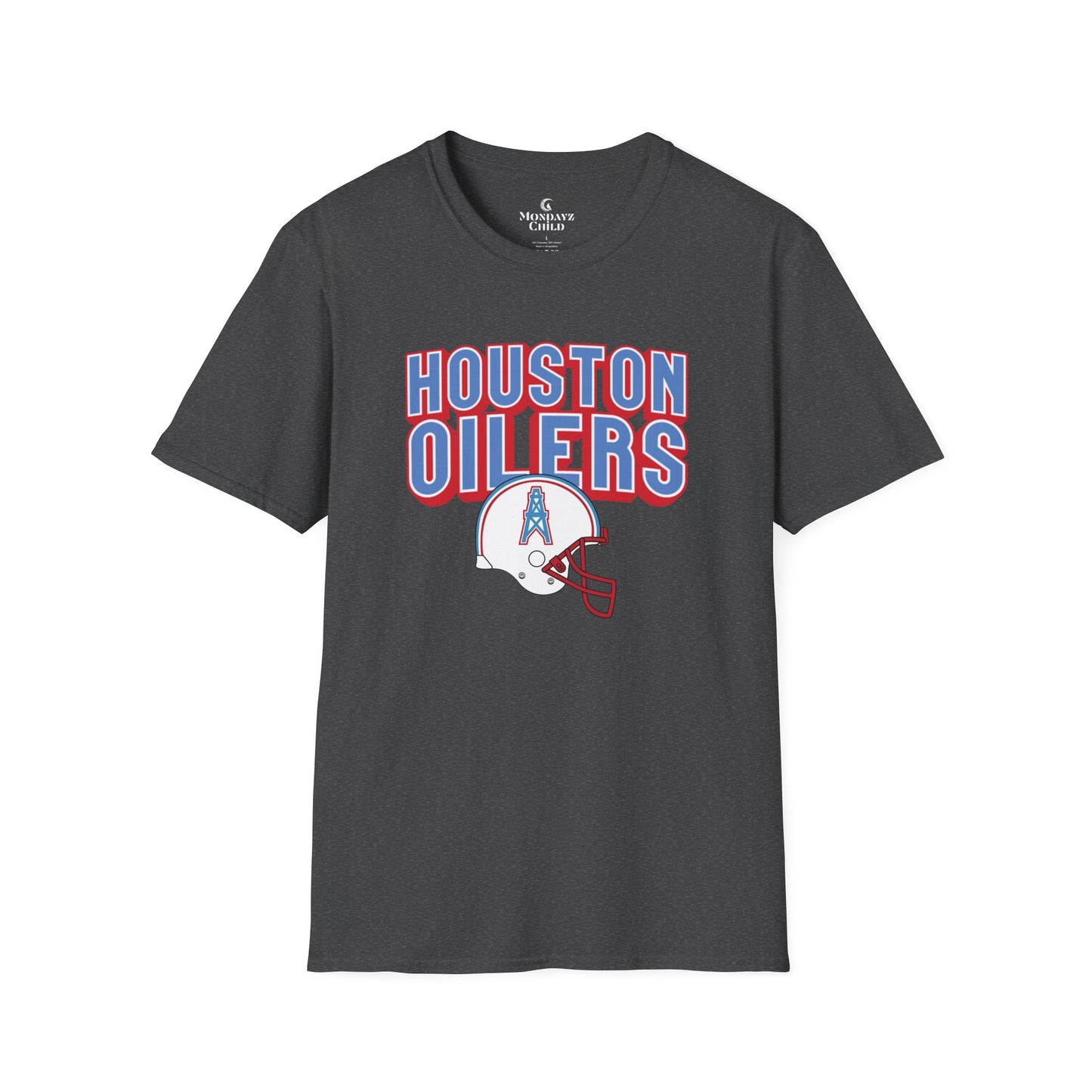 Houston Oilers Retro Helmet Unisex T-Shirt | up to 5X