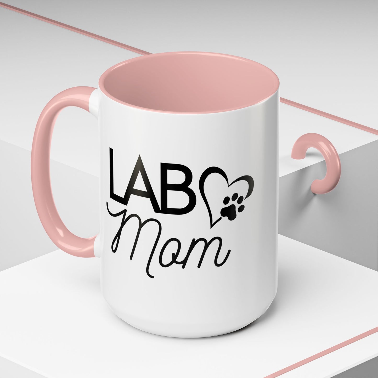 LAB MOM Accent Coffee Mug, 15 oz