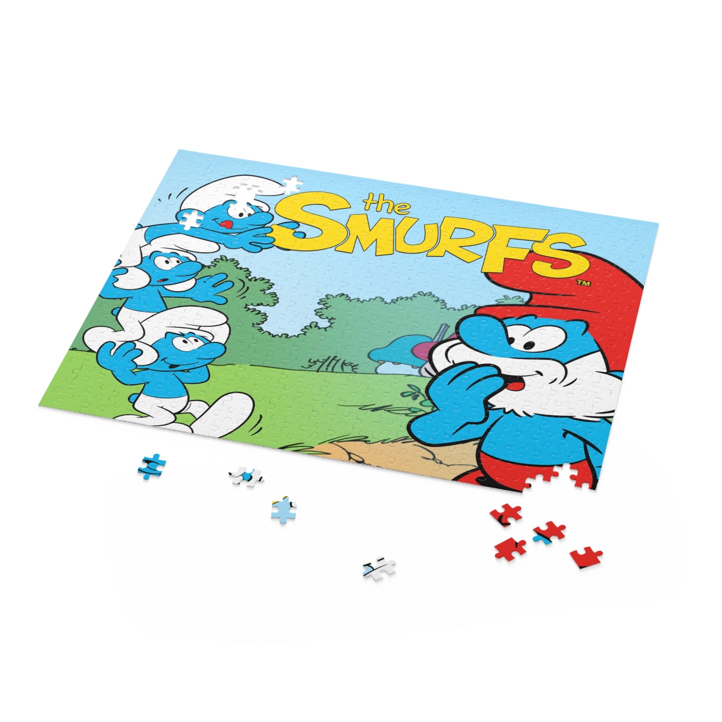 Smurfs Puzzle (500-Piece, 20in x 14in)