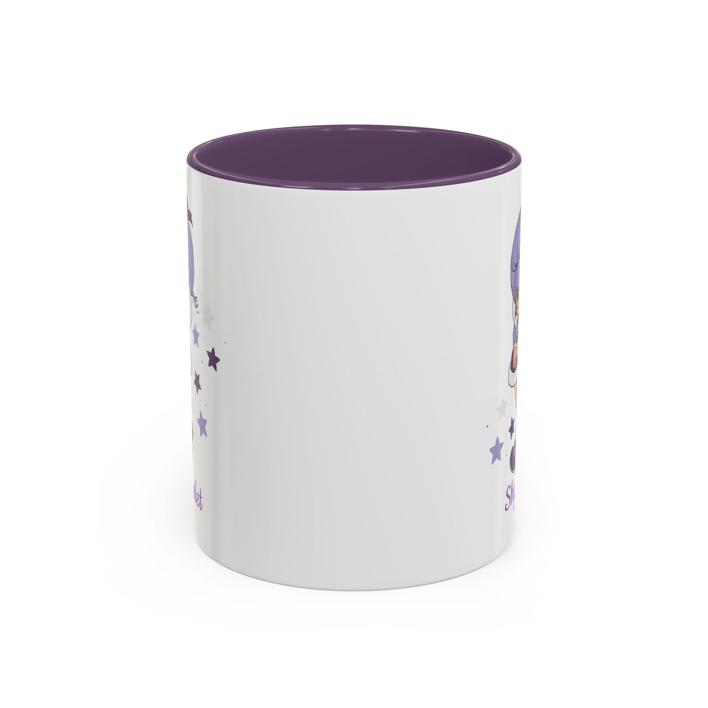 Rainbow Brite Color Kids Ceramic Mug - Shy Violet, 11oz/15oz