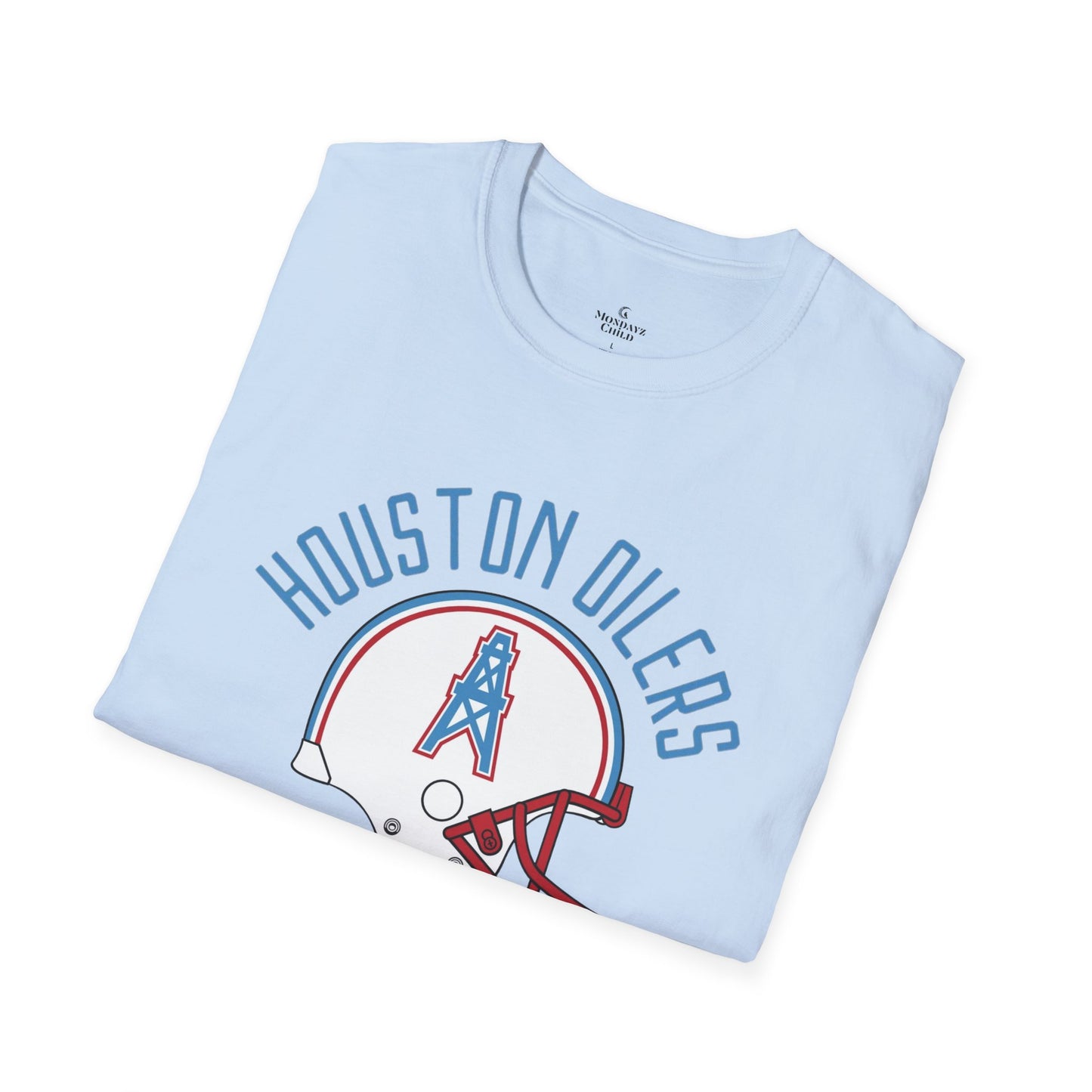 Unisex Tee - Houston Oilers and Helmet