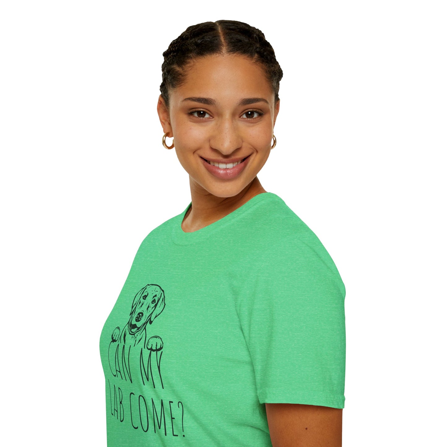 "Can My Lab Come?" Unisex Dog Lover's T-Shirt