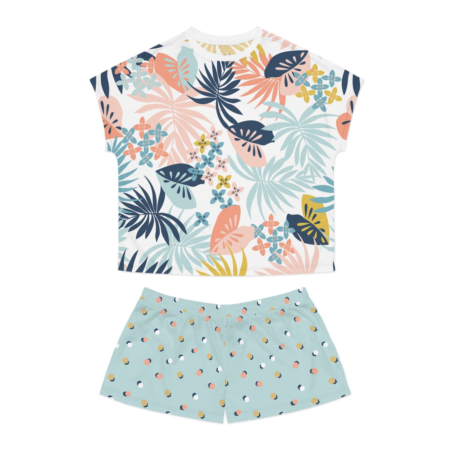 Tropical Women’s Short Pajama Set