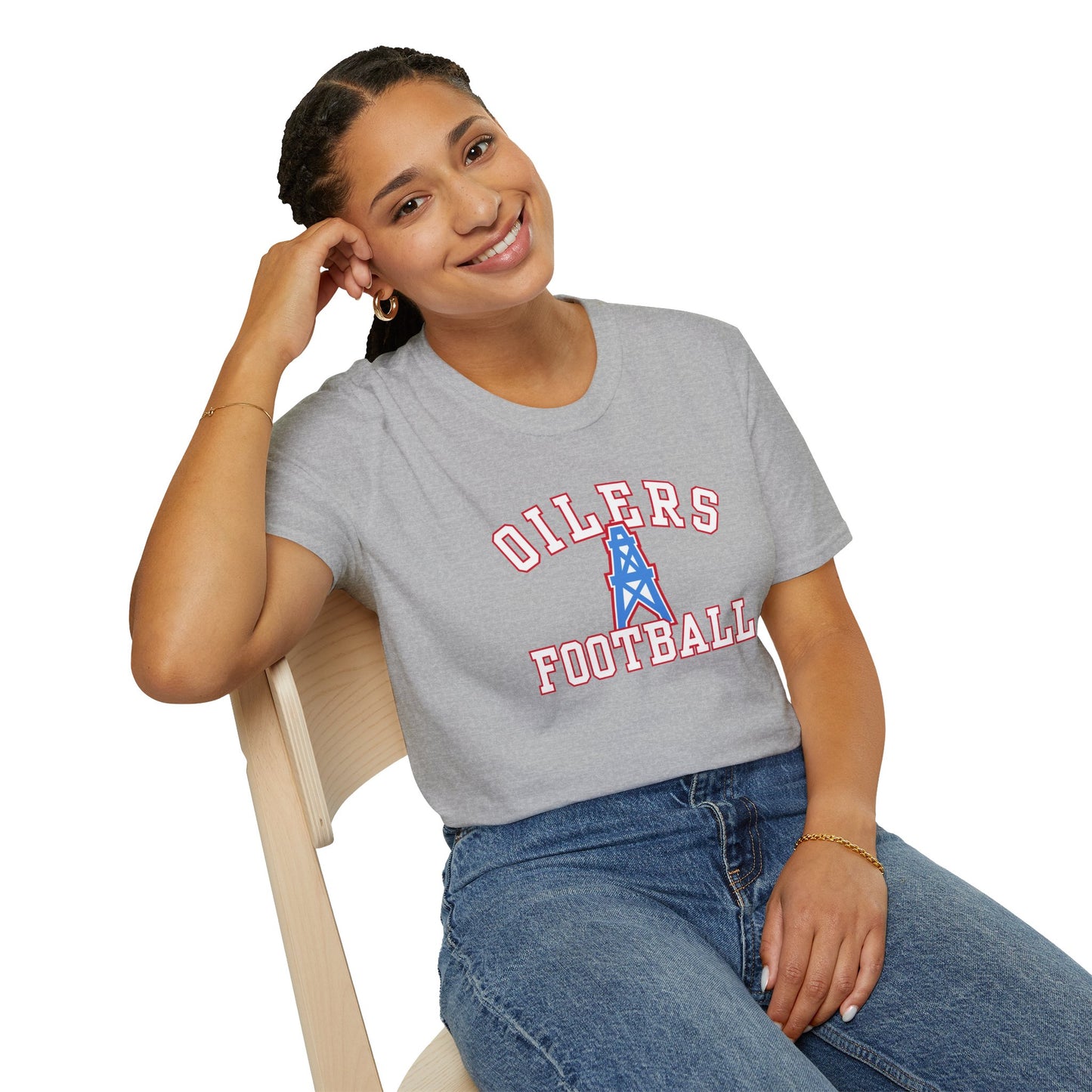 Houston Oilers “Oilers Football” Unisex T-Shirt | up to 5X