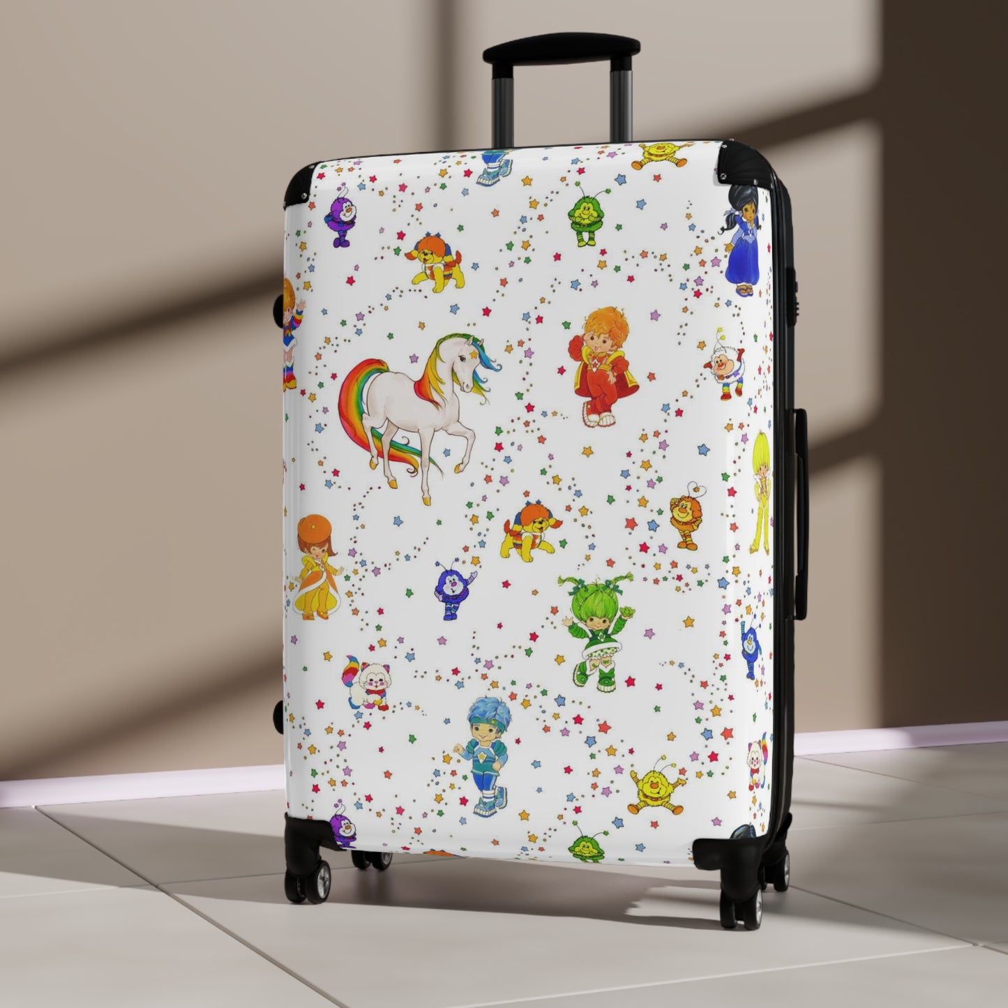 Rainbow Brite and Starlite Rolling Luggage