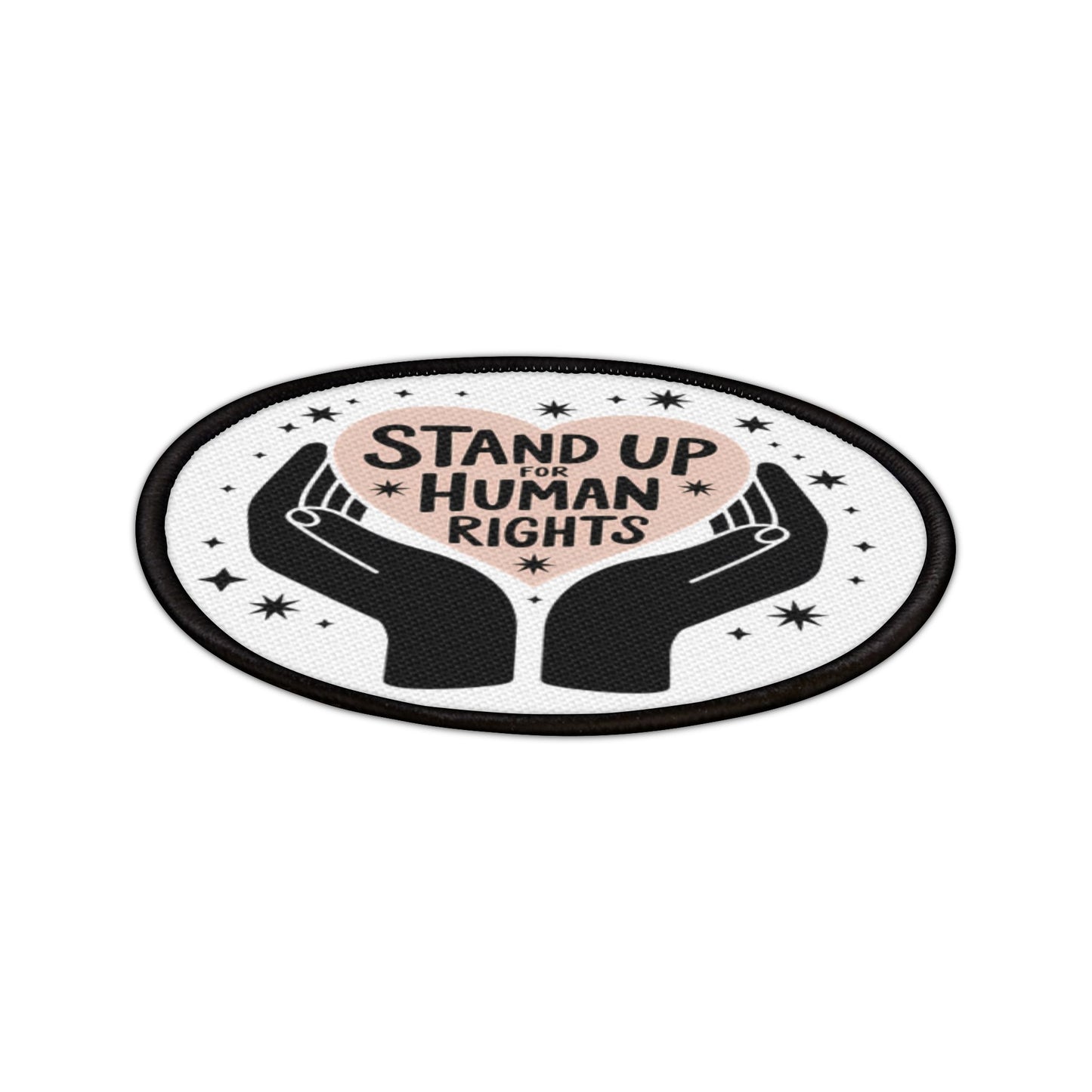 Human Rights Iron-On Patch