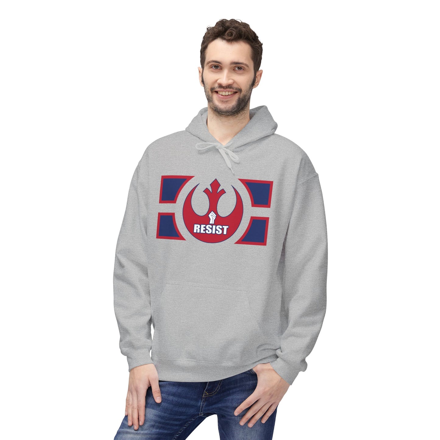 Resist Unisex Fleece Hoodie