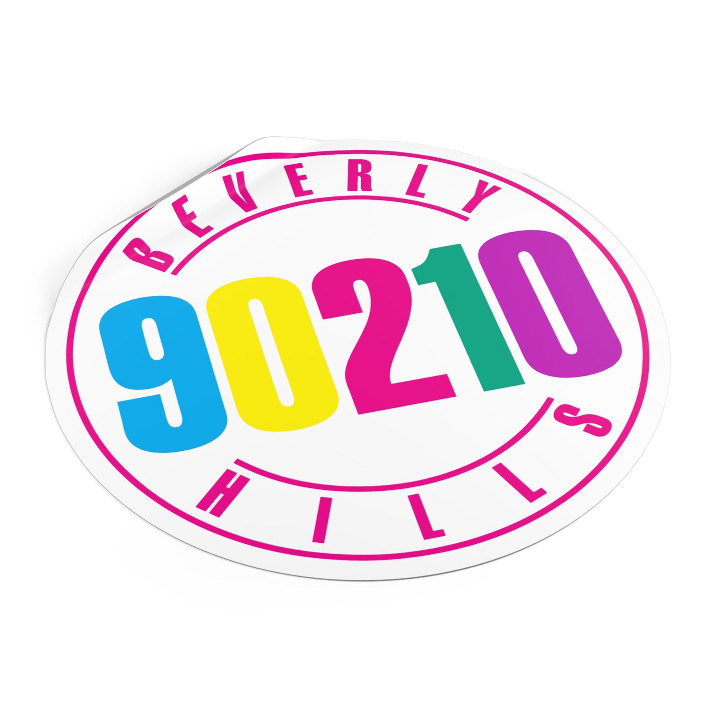 Beverly Hills 90210 Vinyl Stickers