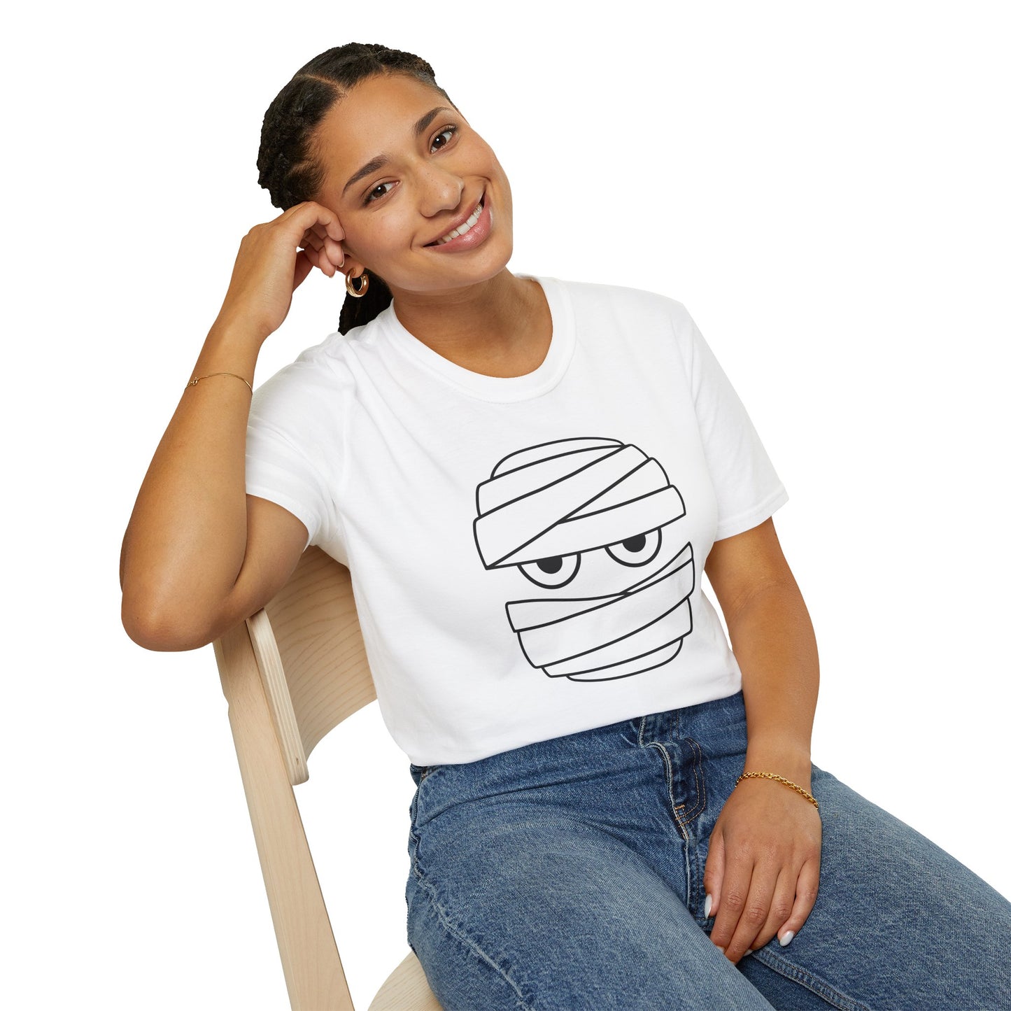 Unisex Tee - Mummy Face