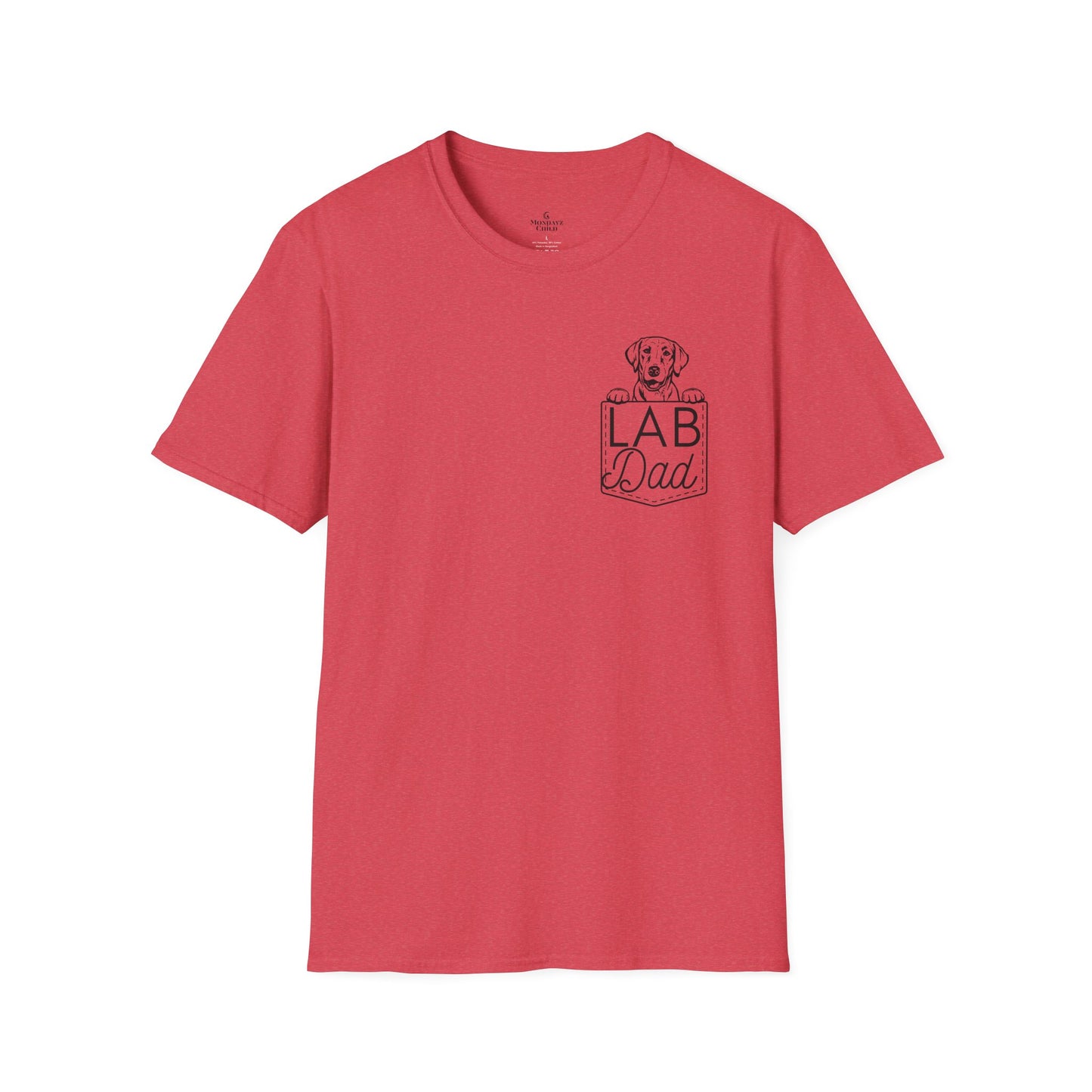Lab Dad Faux Pocket T-Shirt