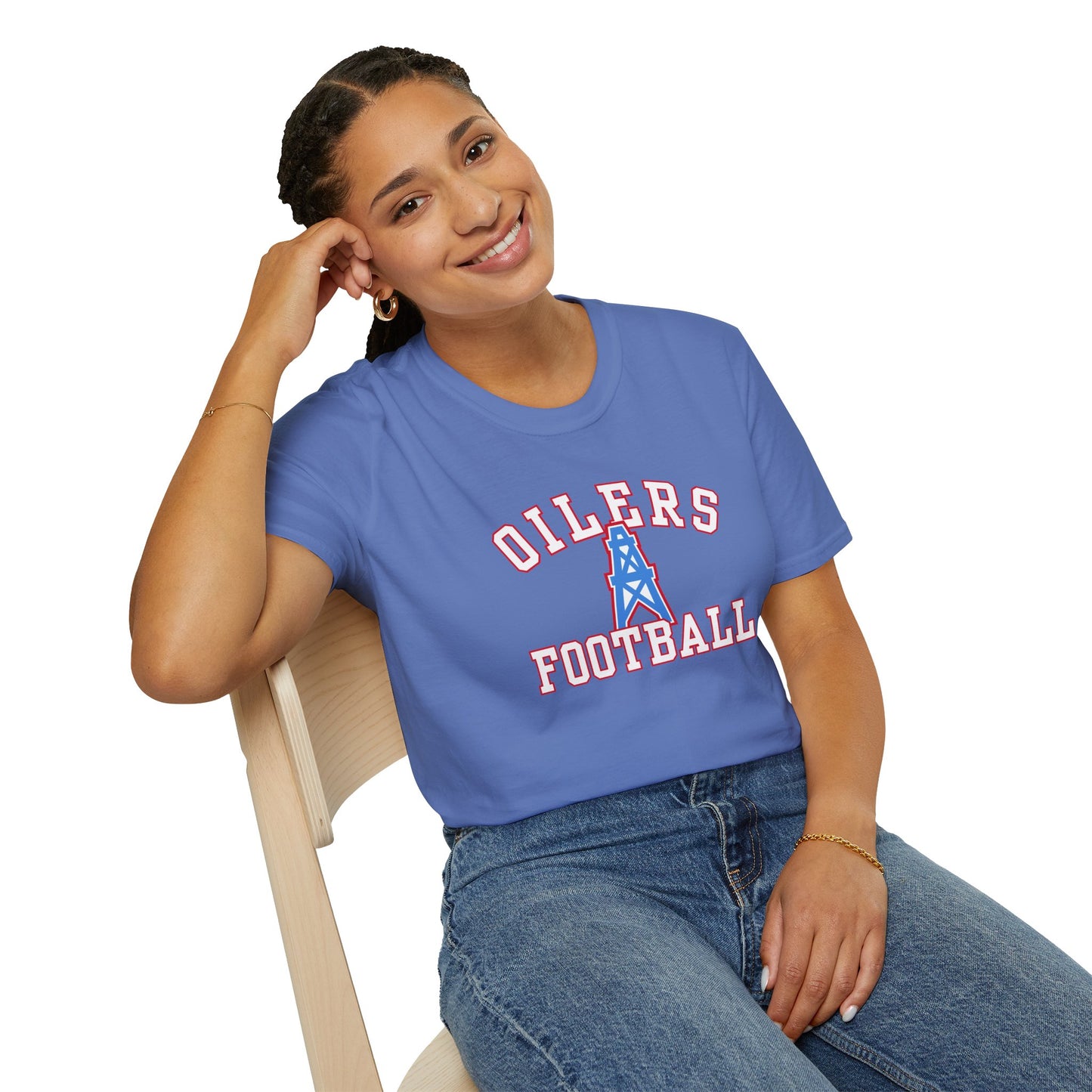 Houston Oilers “Oilers Football” Unisex T-Shirt | up to 5X