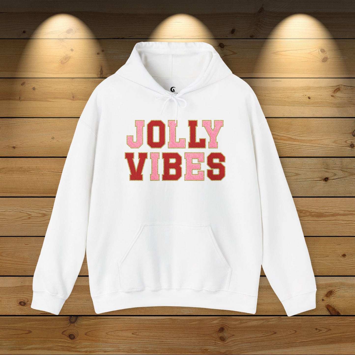 Christmas Unisex Hoodie: ‘Jolly Vibes’