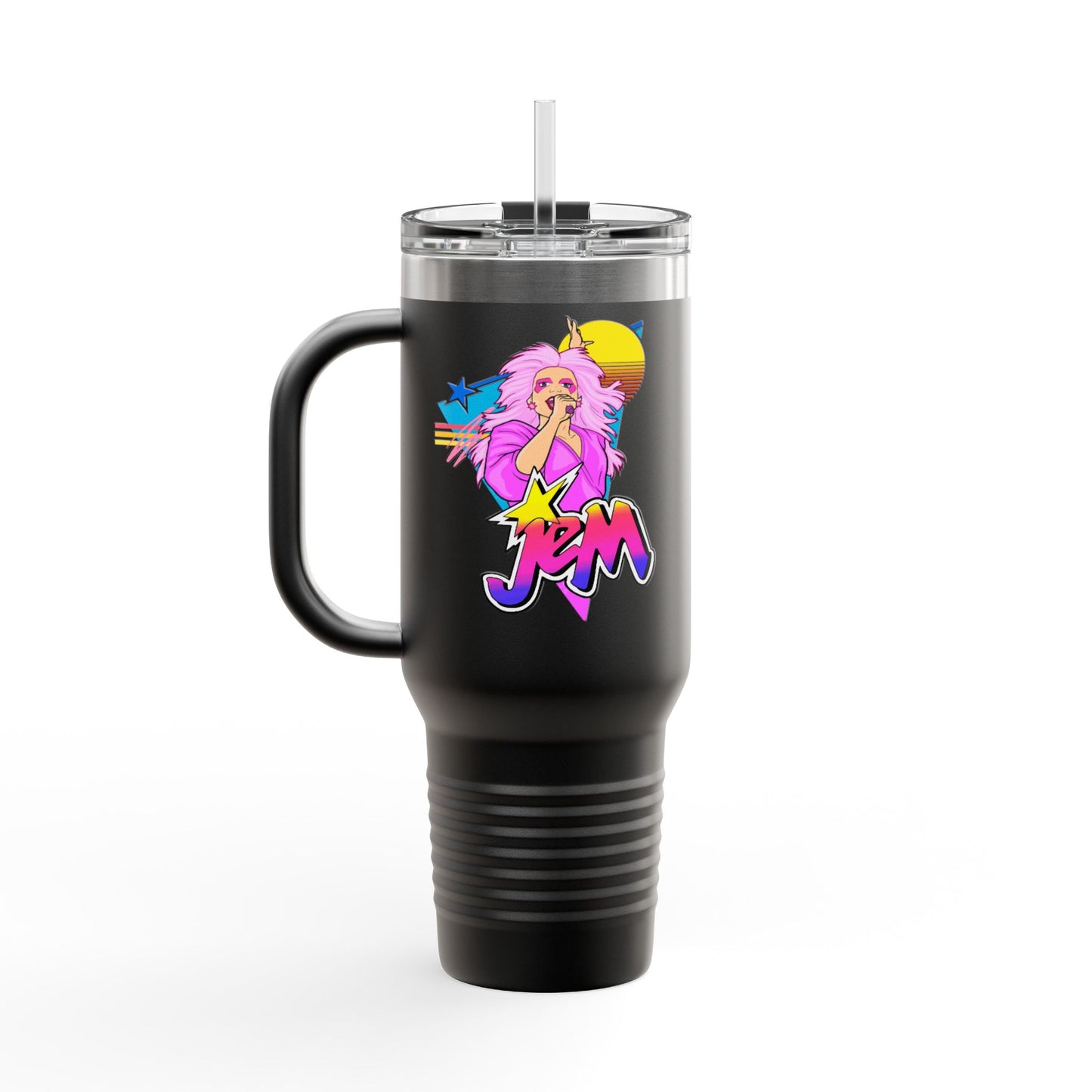 Jem and the Holograms Insulated Travel Mug, 40oz