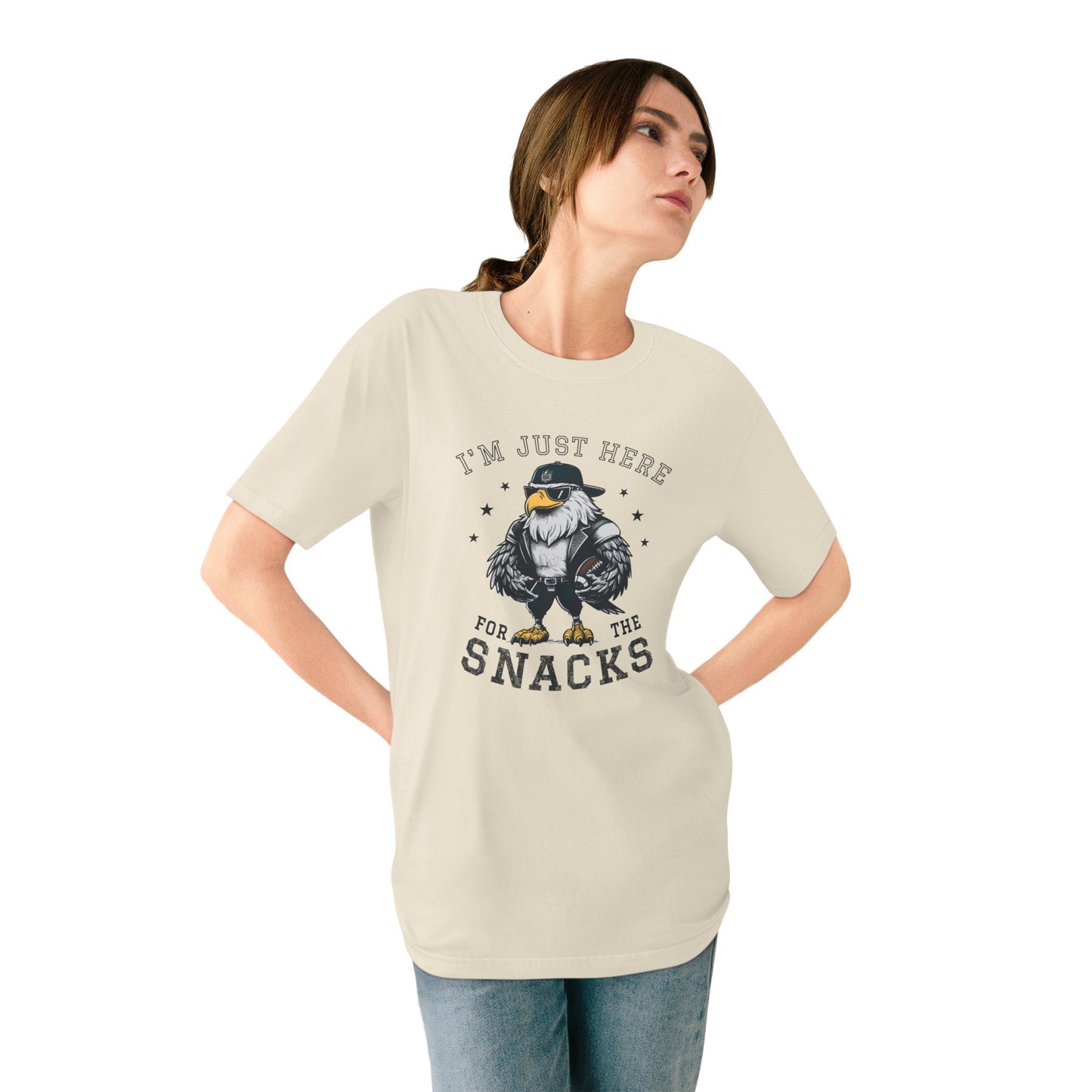 Organic Unisex Tee - Eagles Snacks