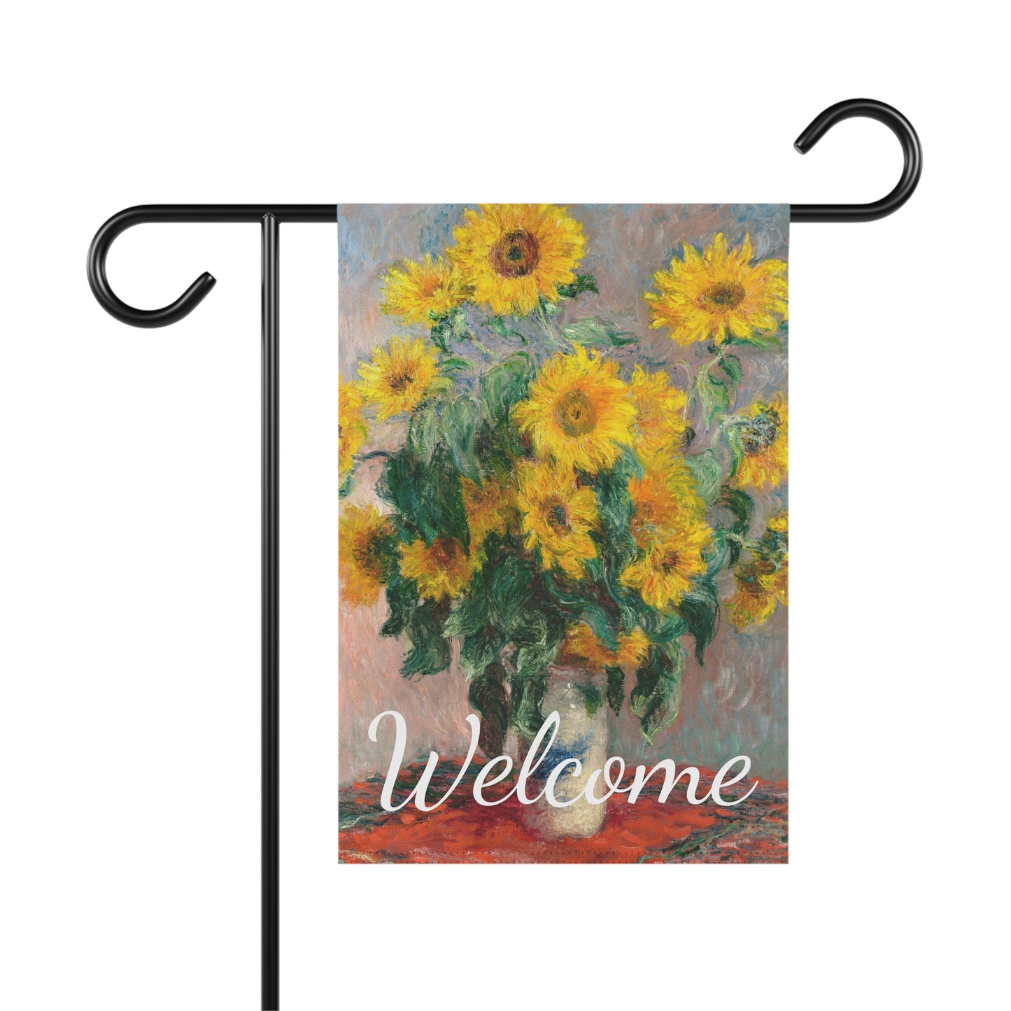 Monet’s Sunflowers Welcome Banner