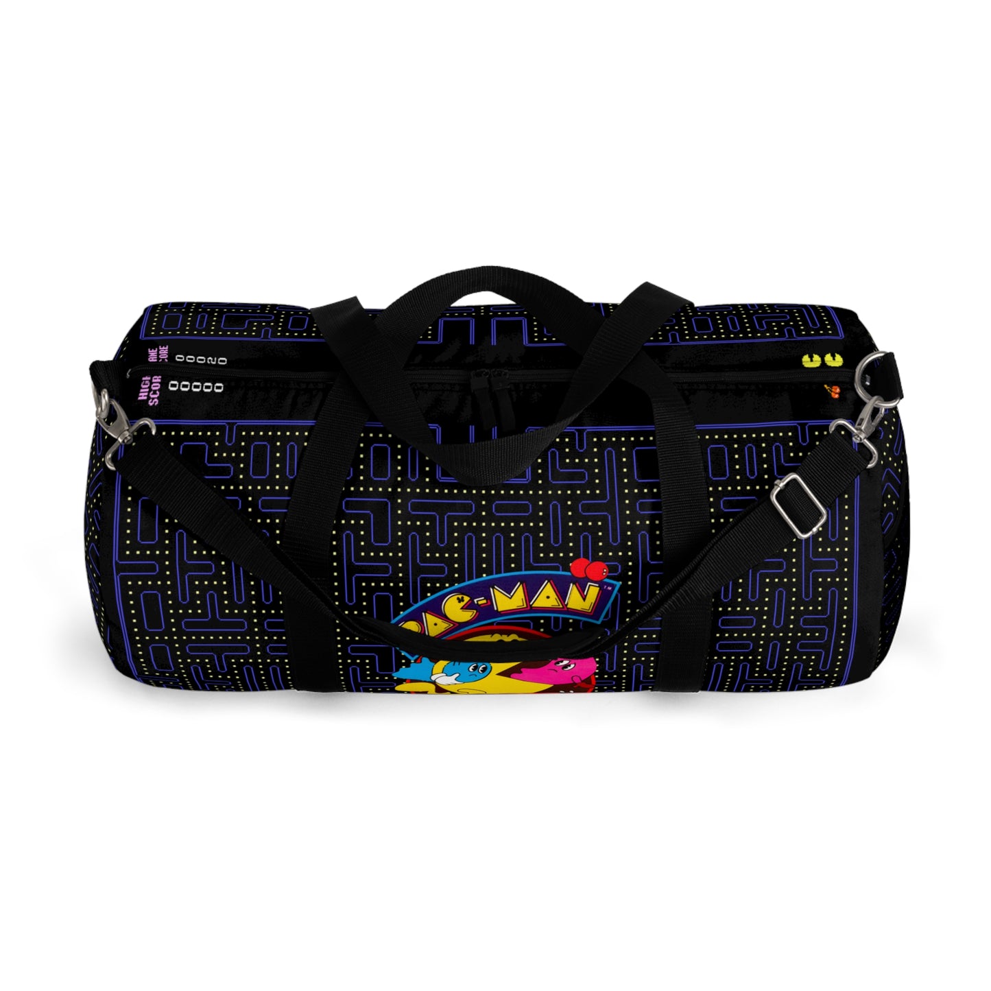 Pac-Man Inspired Duffel Bag