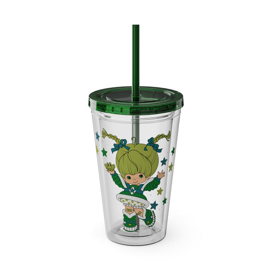 Rainbow Brite 16oz Acrylic Tumbler featuring Patty O’Green