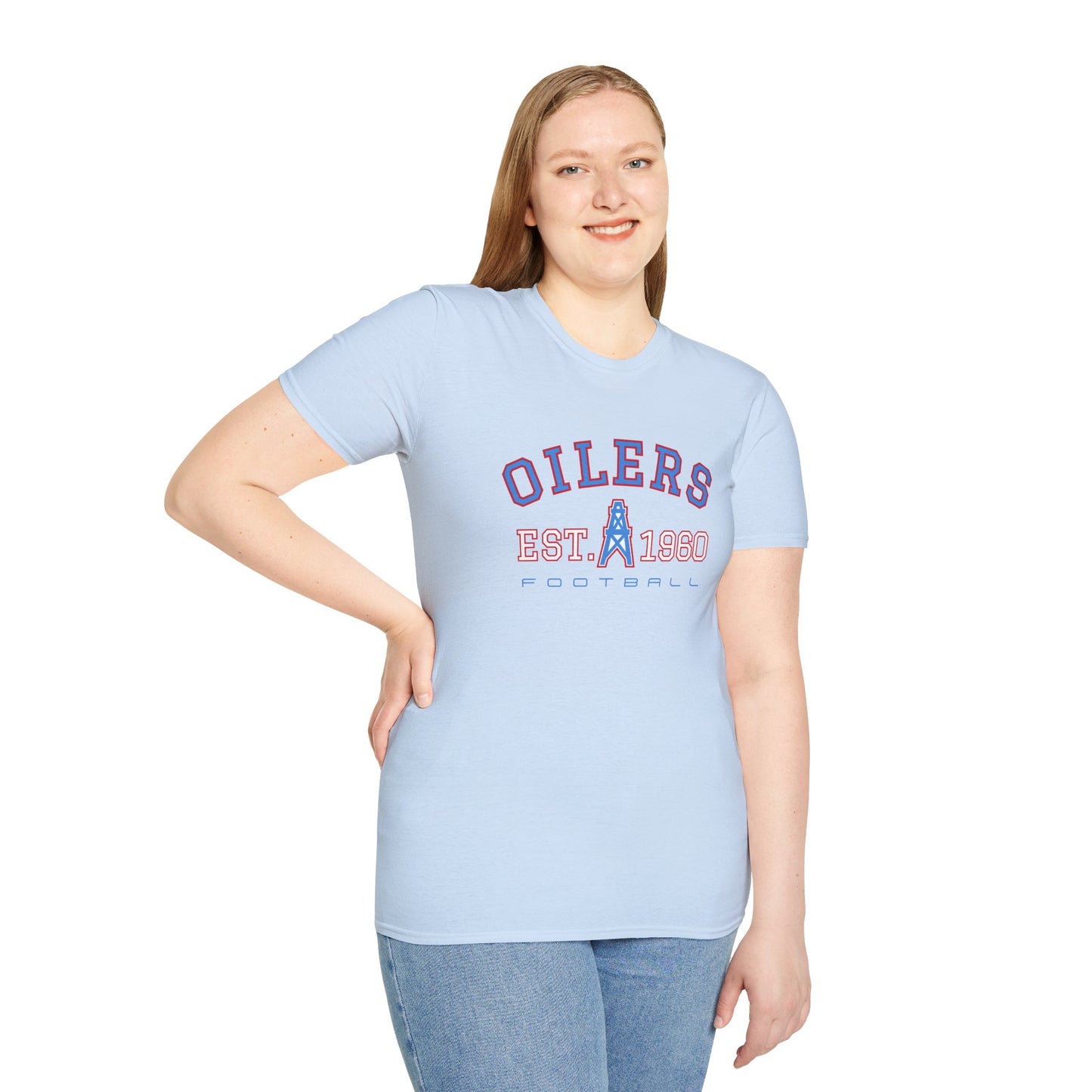 Houston Oilers “Est. 1960” Unisex T-Shirt | Up to 5X