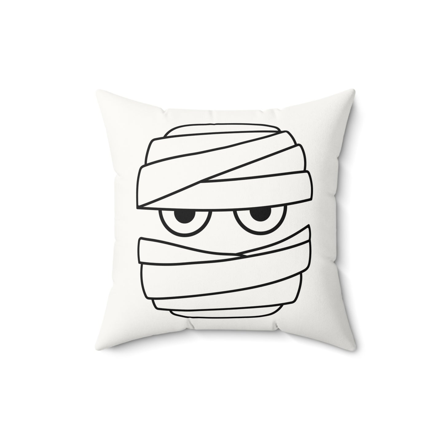 Halloween Pillow with Insert - Mummy