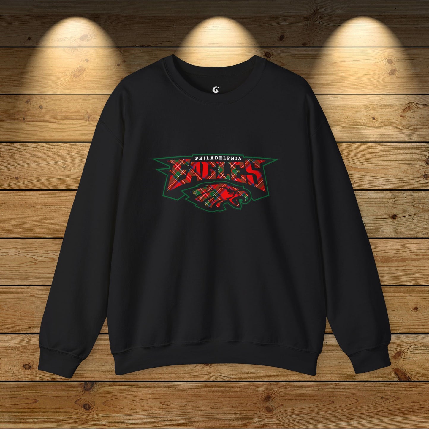 Eagles Unisex Christmas Tartan Sweatshirt