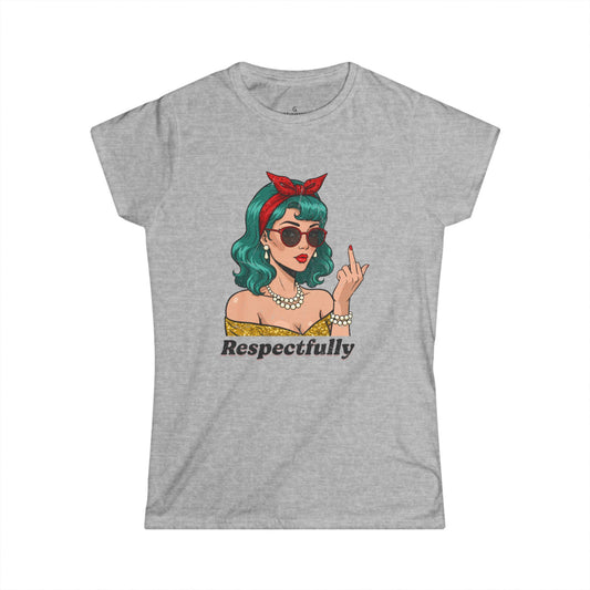 “Respectfully” Retro Graphic Tee