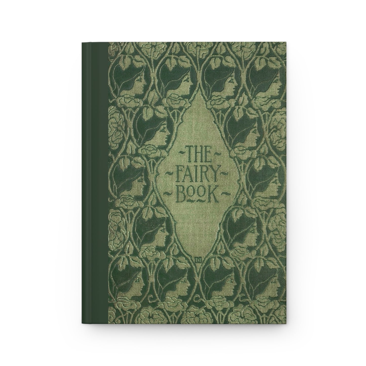 Green Fairy Hardcover Lined Journal