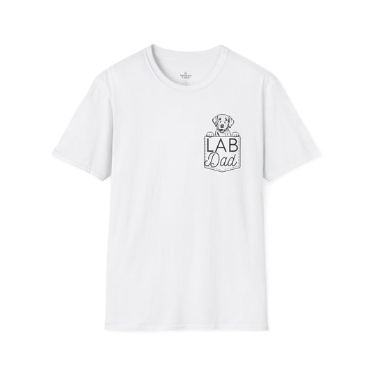 Lab Dad Faux Pocket T-Shirt