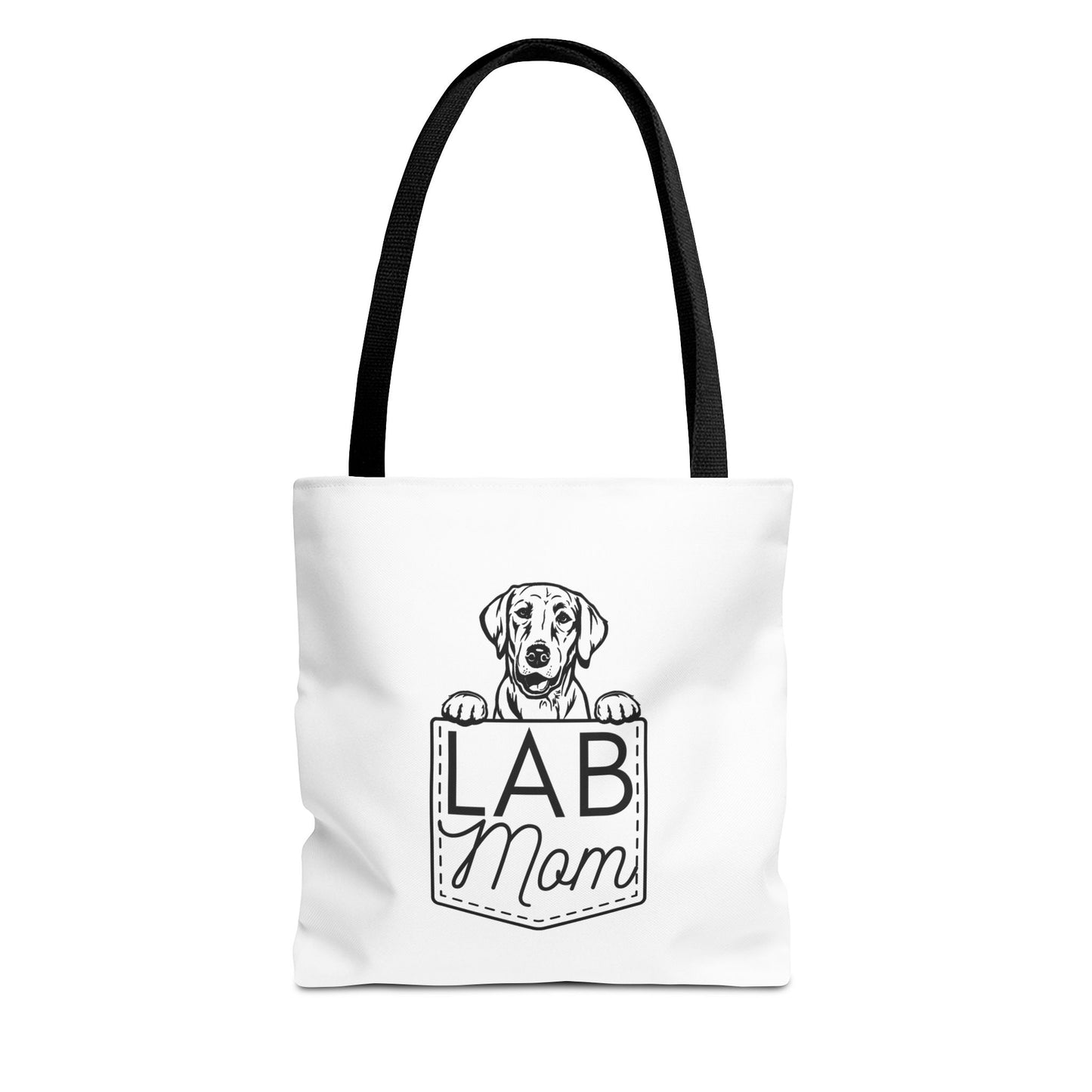 Lab Mom Tote Bag