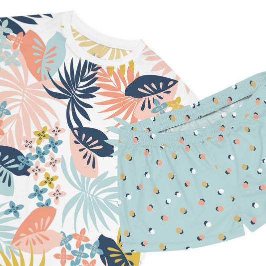 Tropical Women’s Short Pajama Set